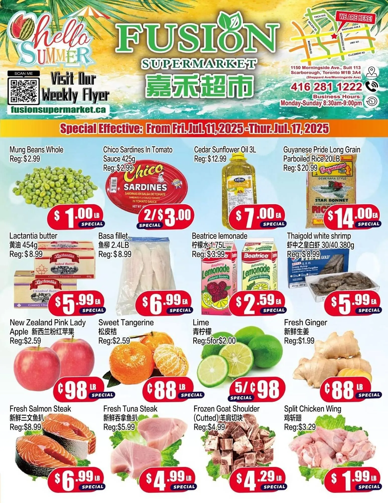 Fusion Supermarket flyer - 1