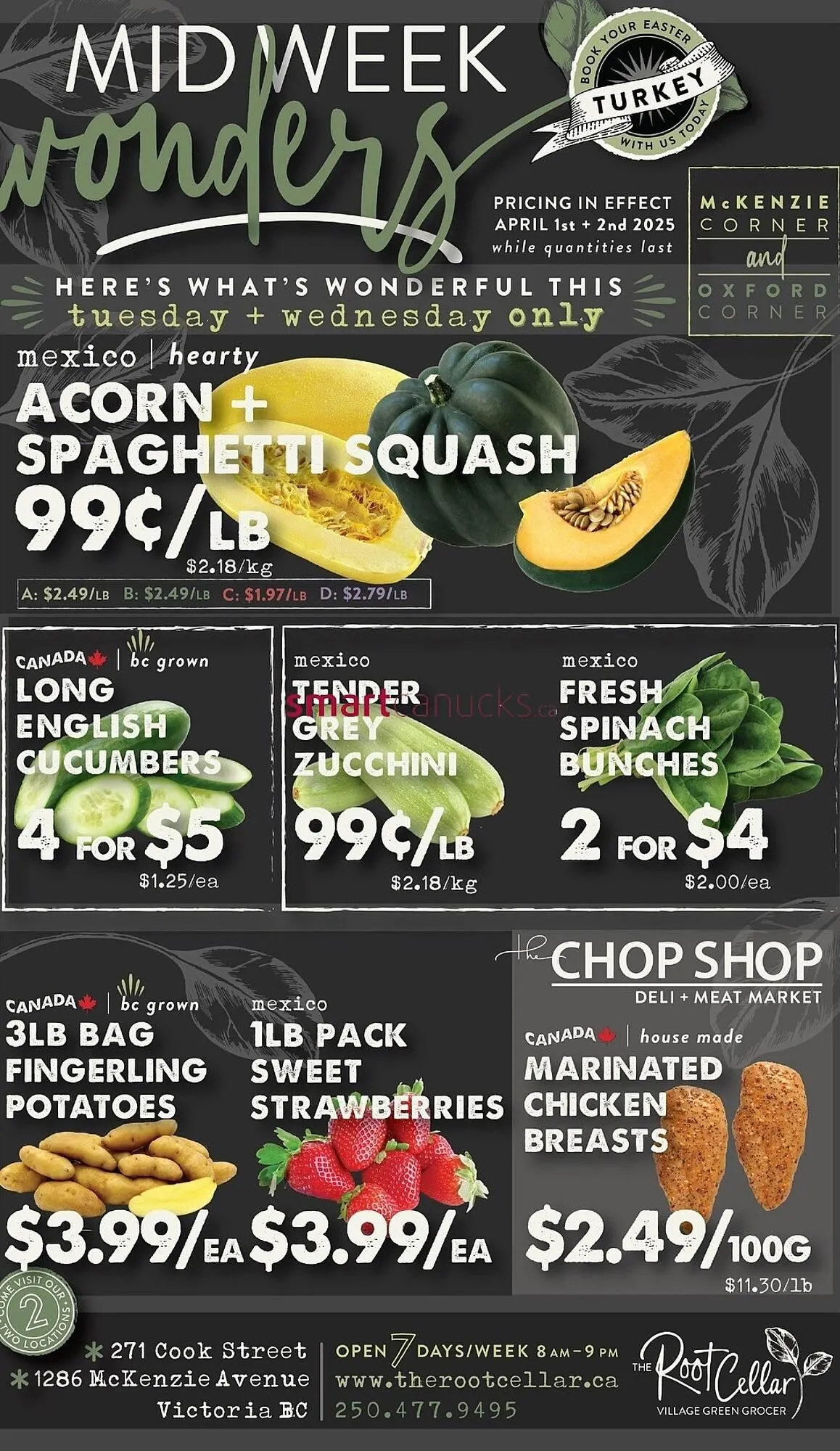 The Root Cellar flyer - 1