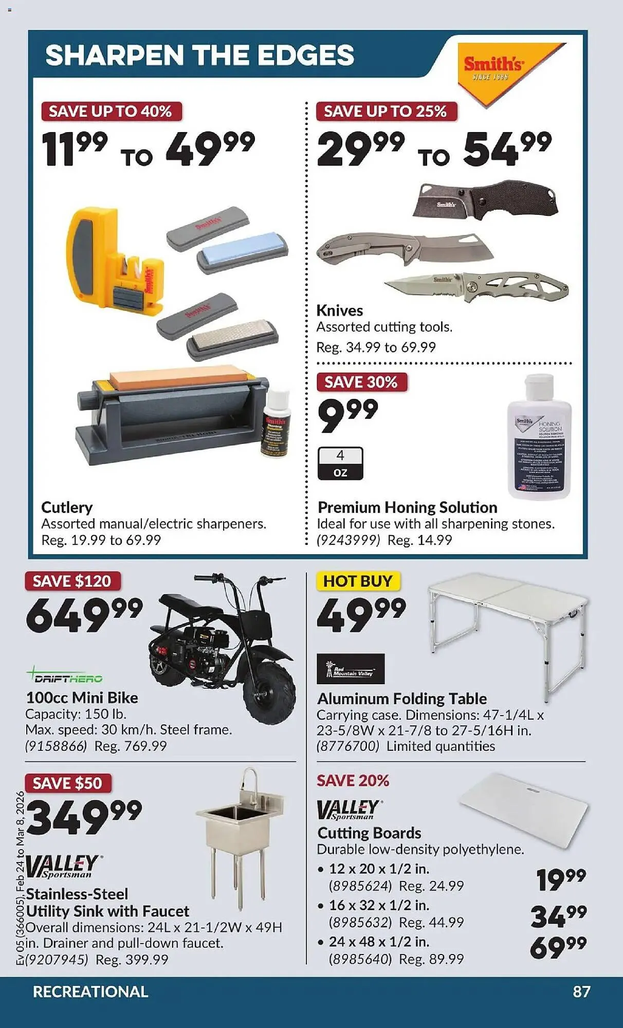 Princess Auto flyer from February 24 to March 9 2026 - flyer page 91