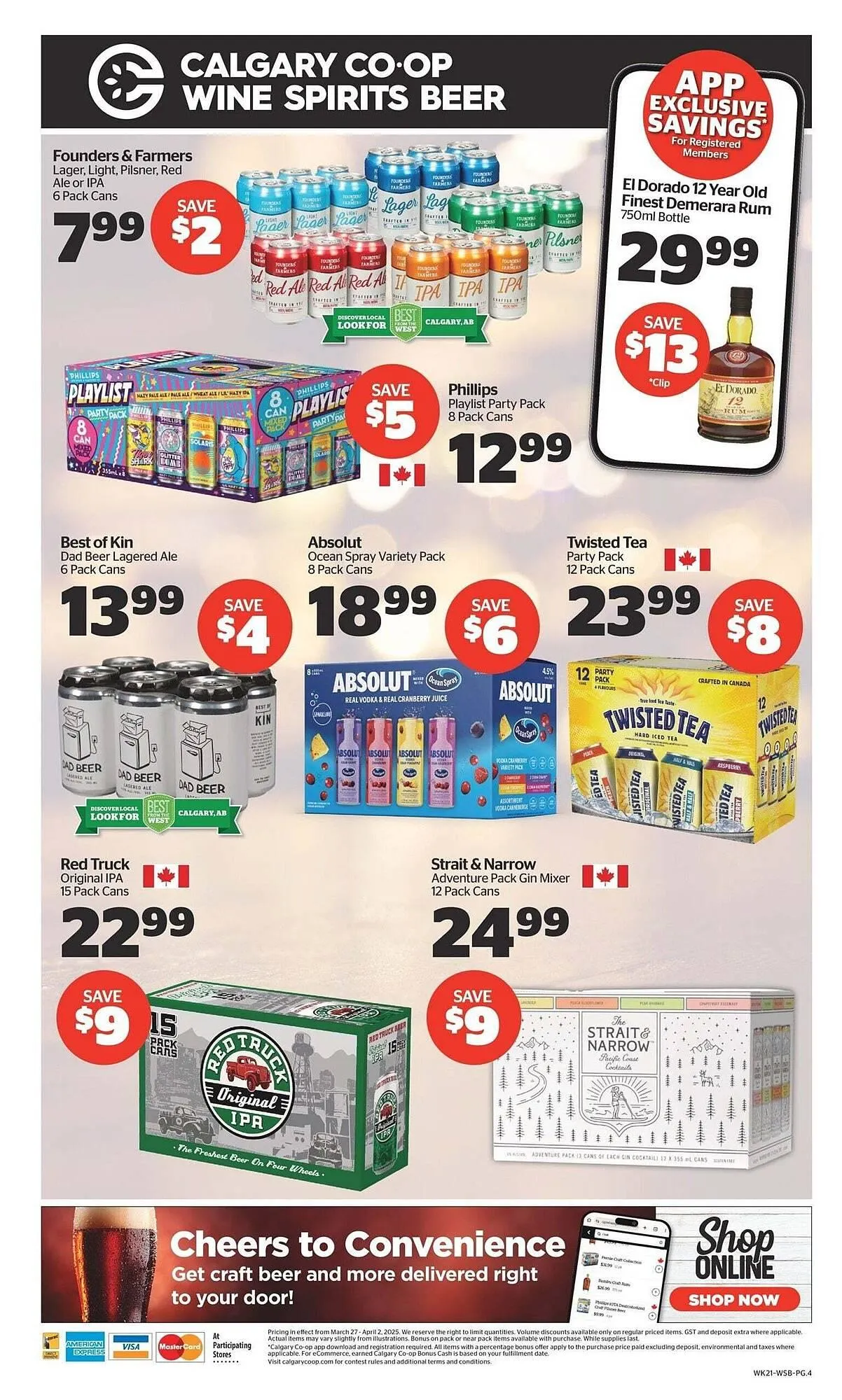 Calgary Co-op flyer from March 26 to April 22 2025 - flyer page 6