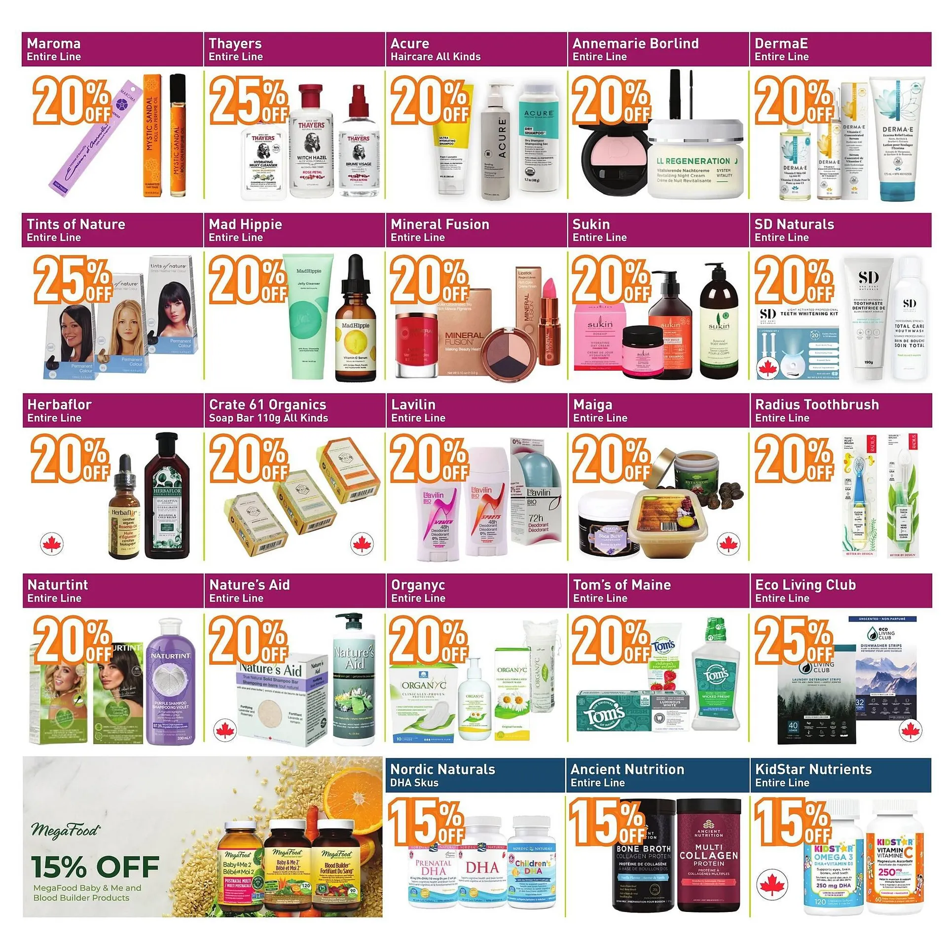 Healthy Planet flyer from July 29 to September 10 2025 - flyer page 15