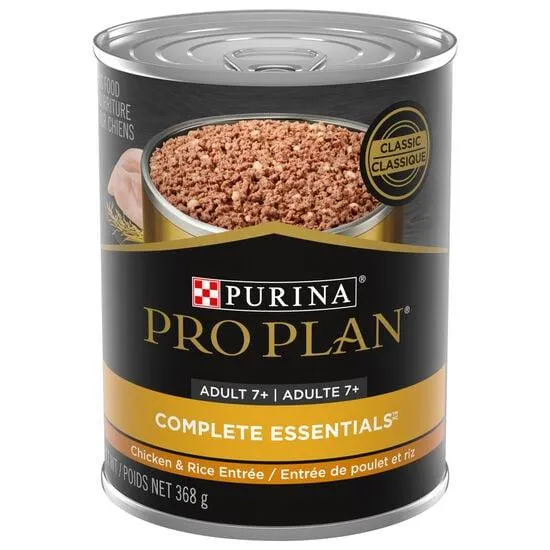 Complete Essentials Classic Adult 7+ Senior Chicken & Rice Entrée for Dogs, 368 g
