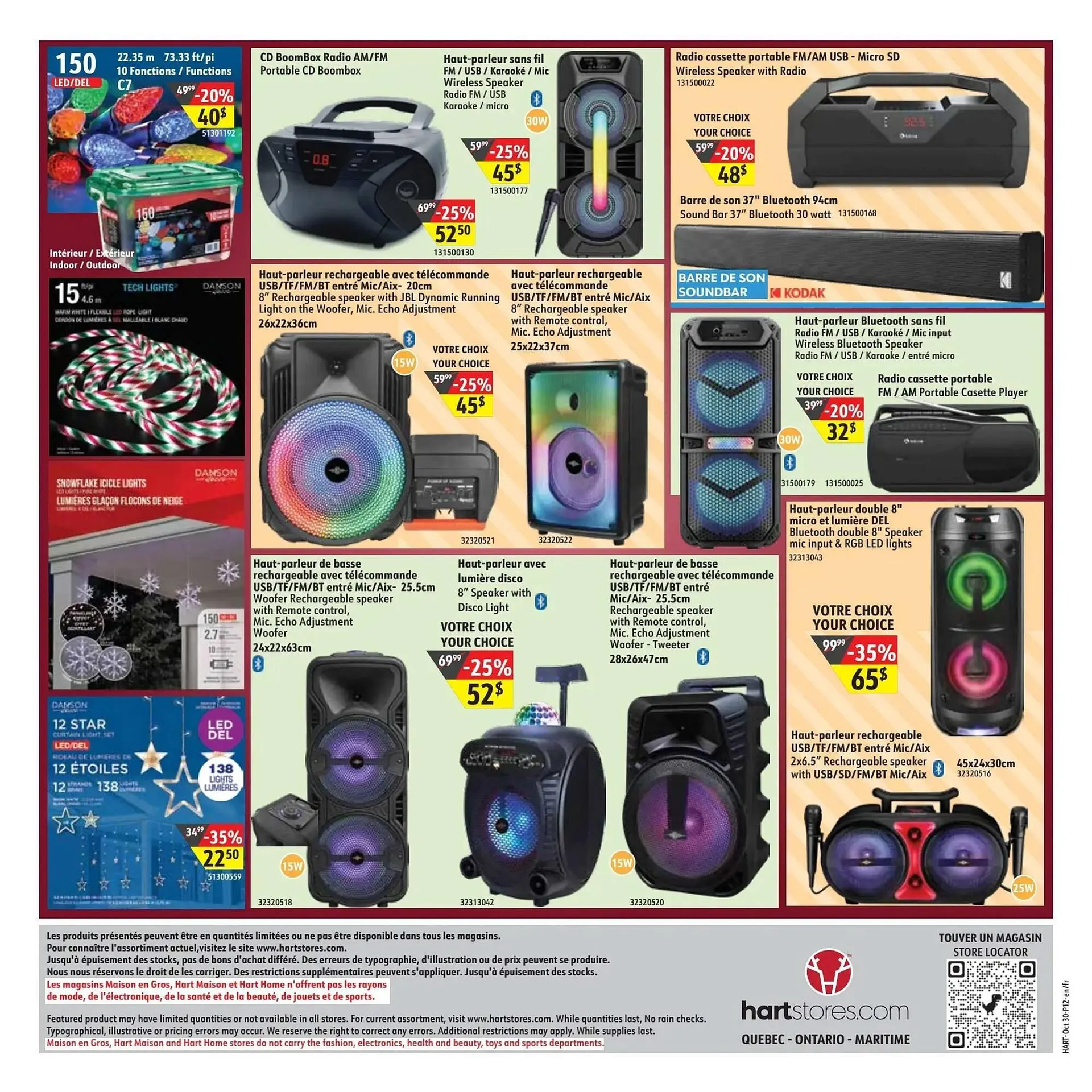 Hart flyer from October 30 to November 5 2024 - flyer page 16