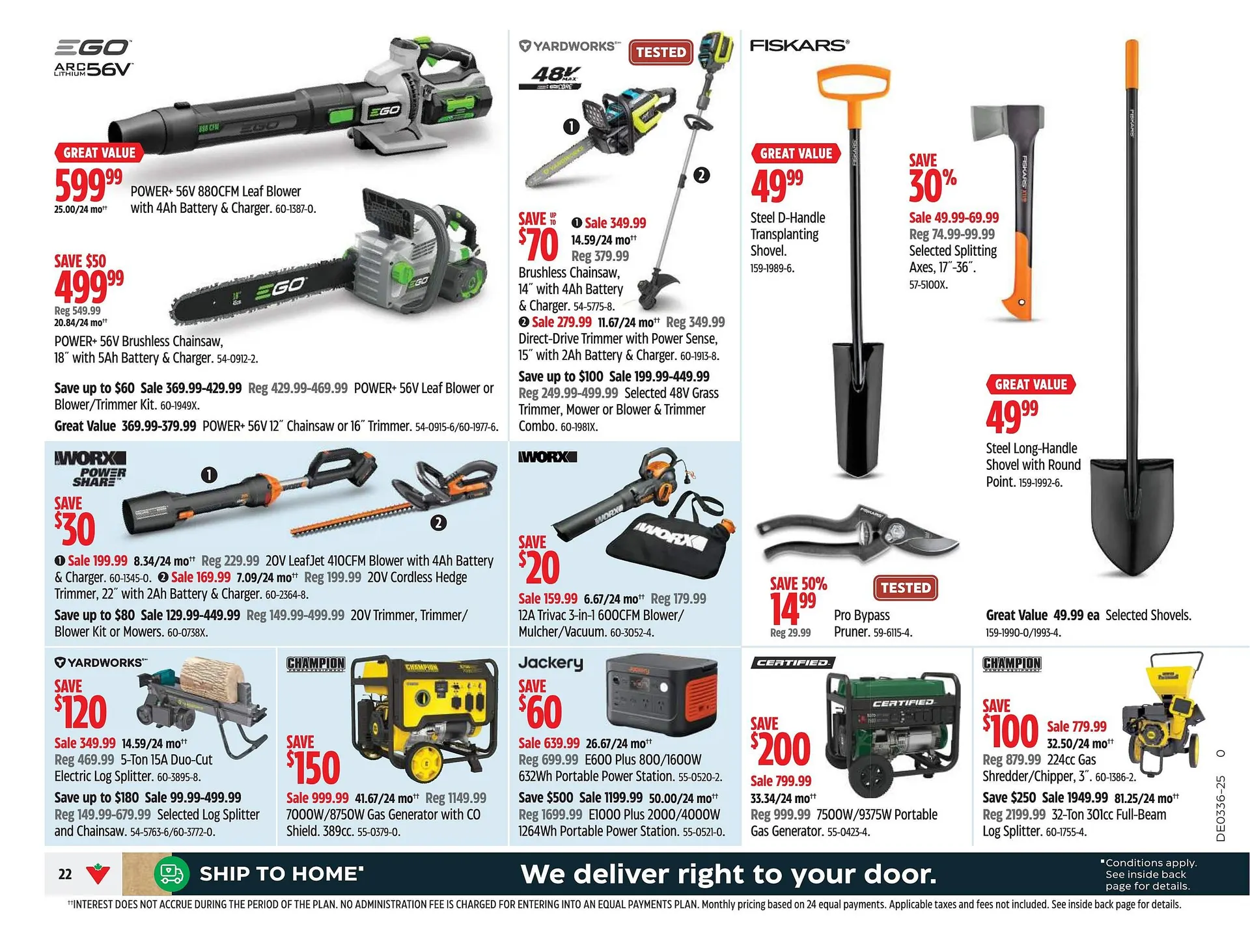 Canadian Tire flyer from August 28 to September 3 2025 - flyer page 22