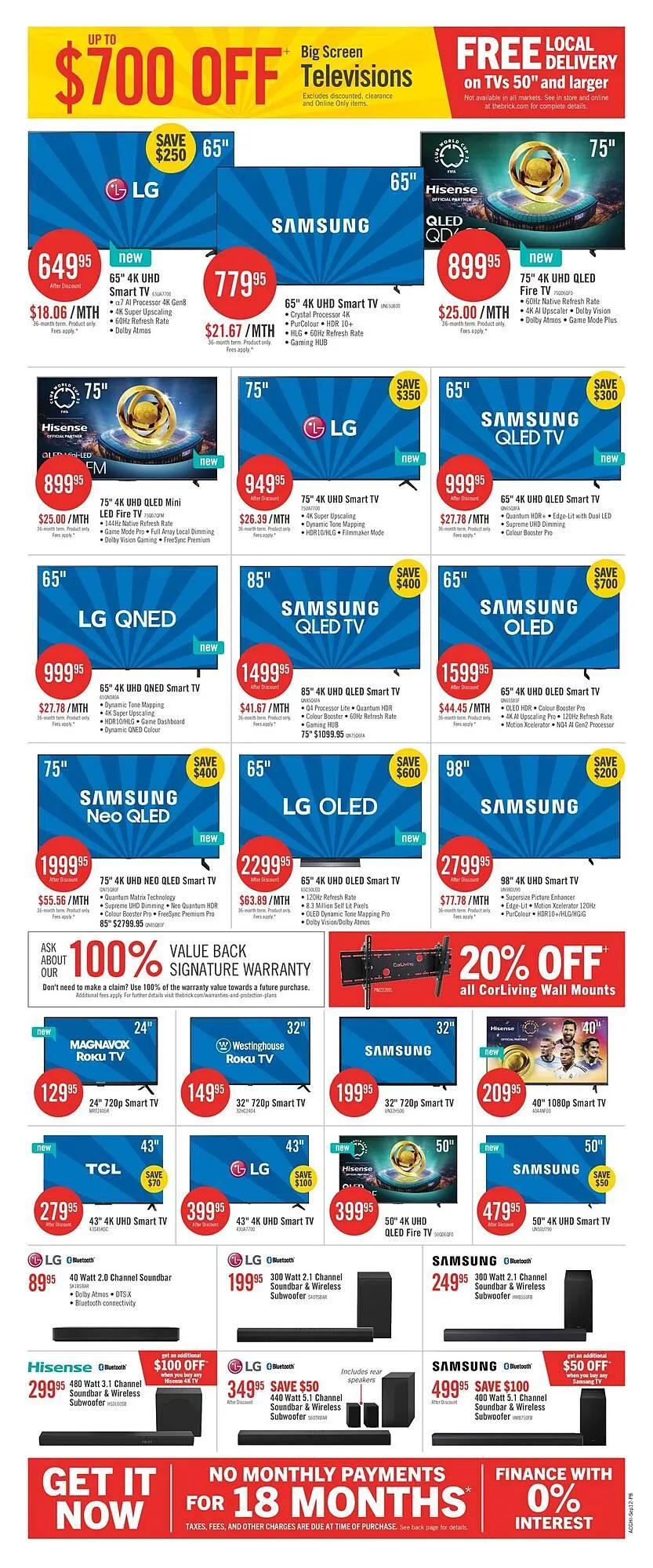 The Brick flyer from September 12 to September 19 2025 - flyer page 19