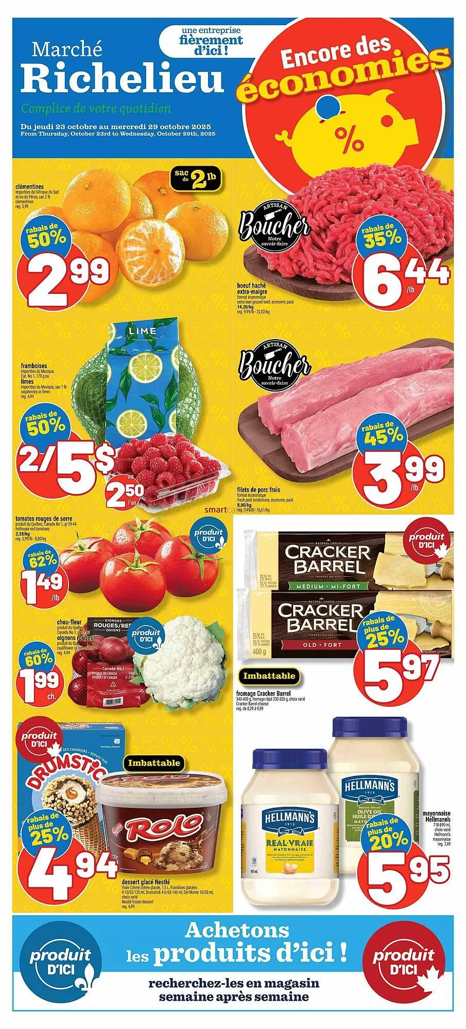 Marché Richelieu flyer - 1