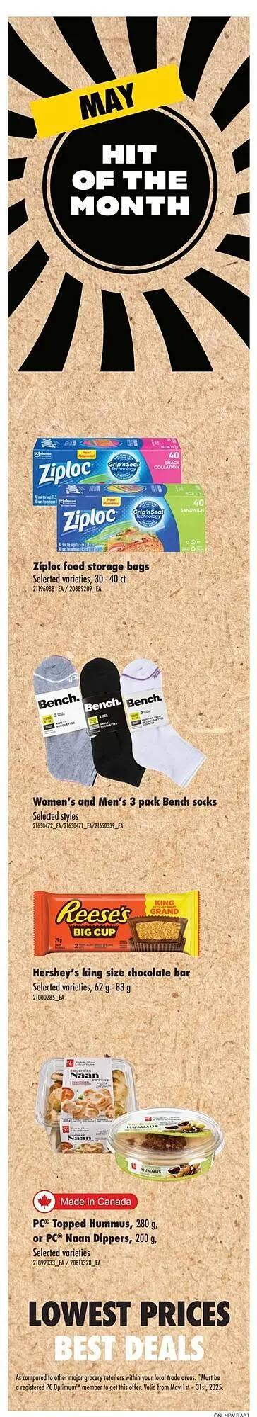 No Frills flyer from May 1 to May 31 2025 - flyer page 1