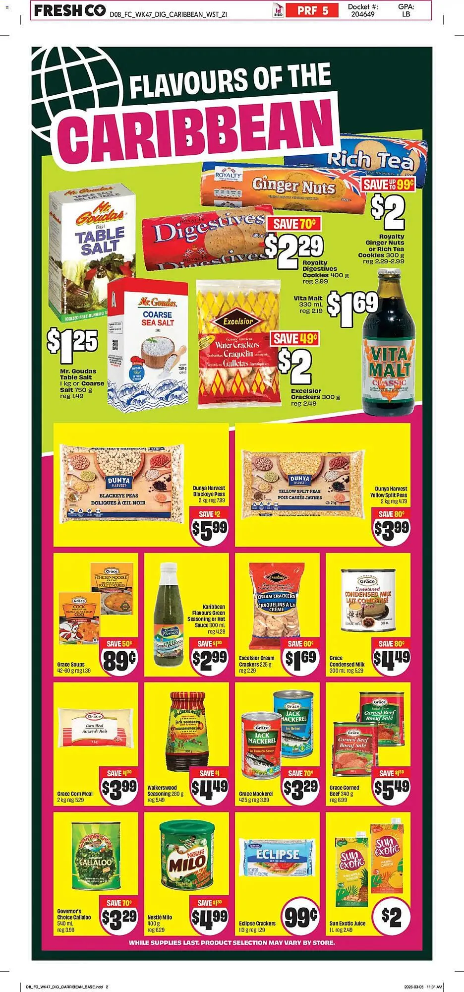 FreshCo flyer from March 19 to March 25 2026 - flyer page 12