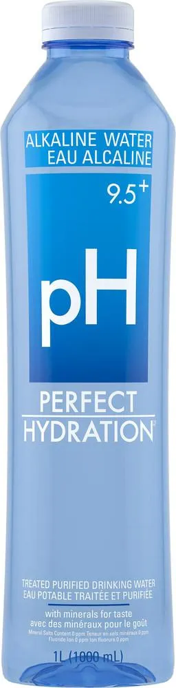 Perfect Hydration Alkaline Water pH 9.5+ 1L