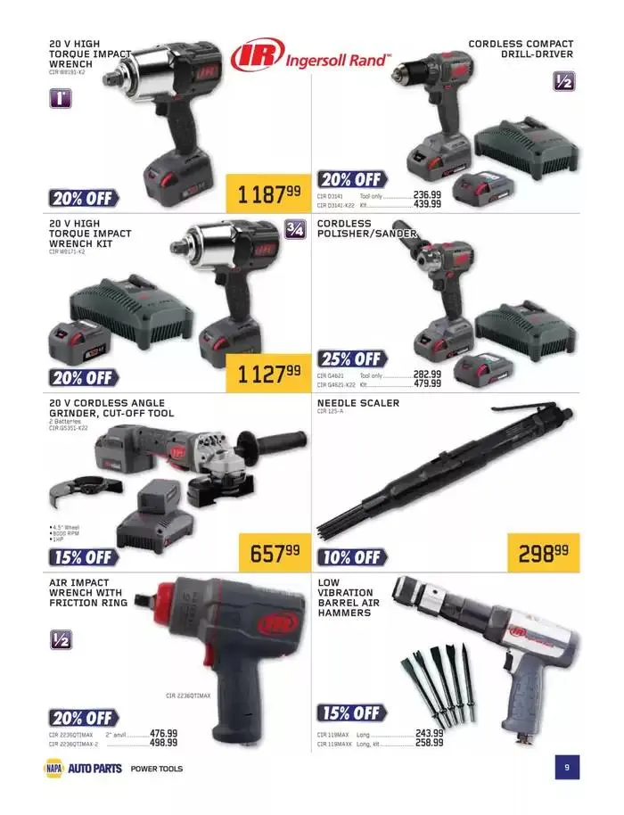 Top offers for smart savers from January 1 to March 31 2025 - flyer page 9