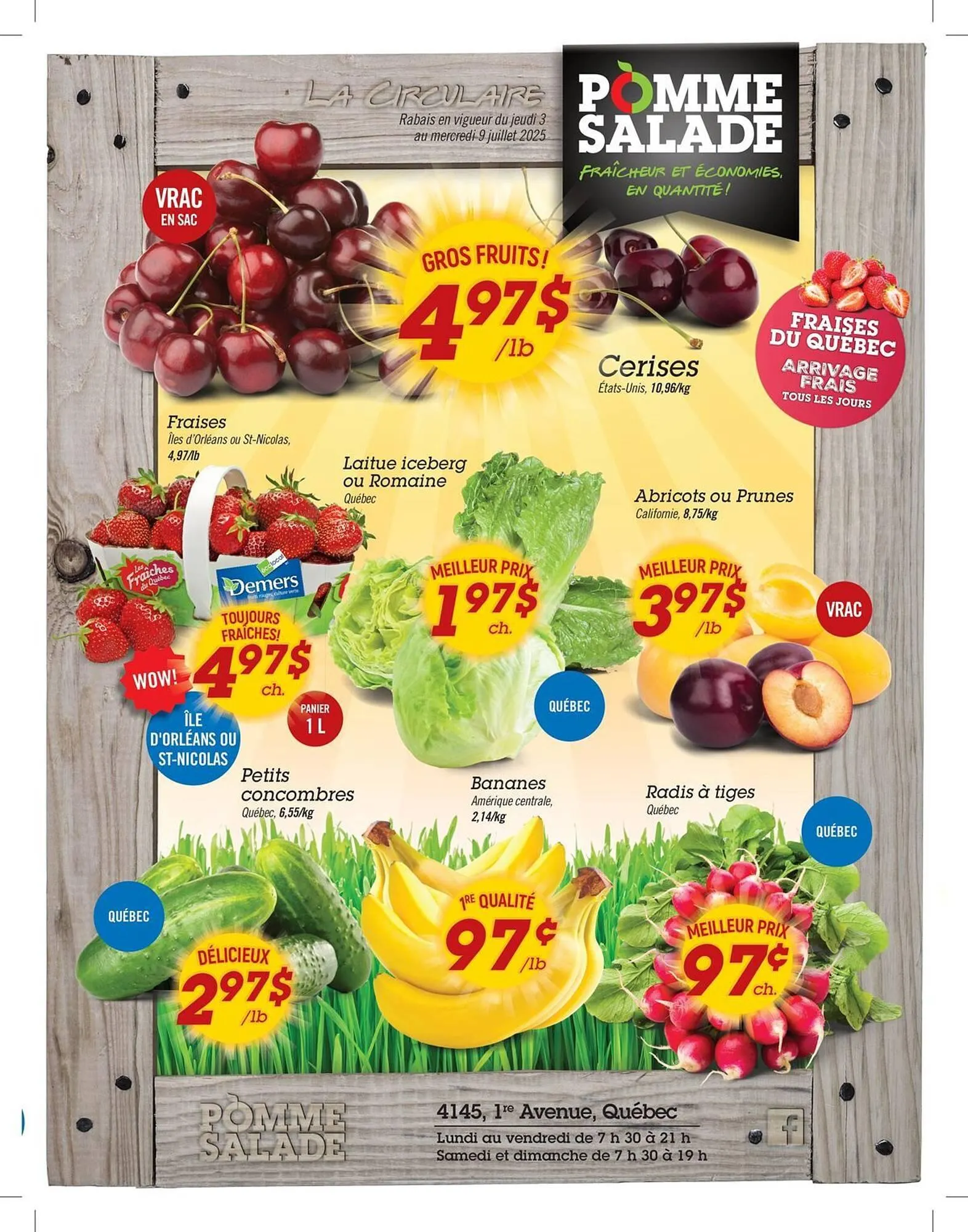 Pomme Salade flyer - 1