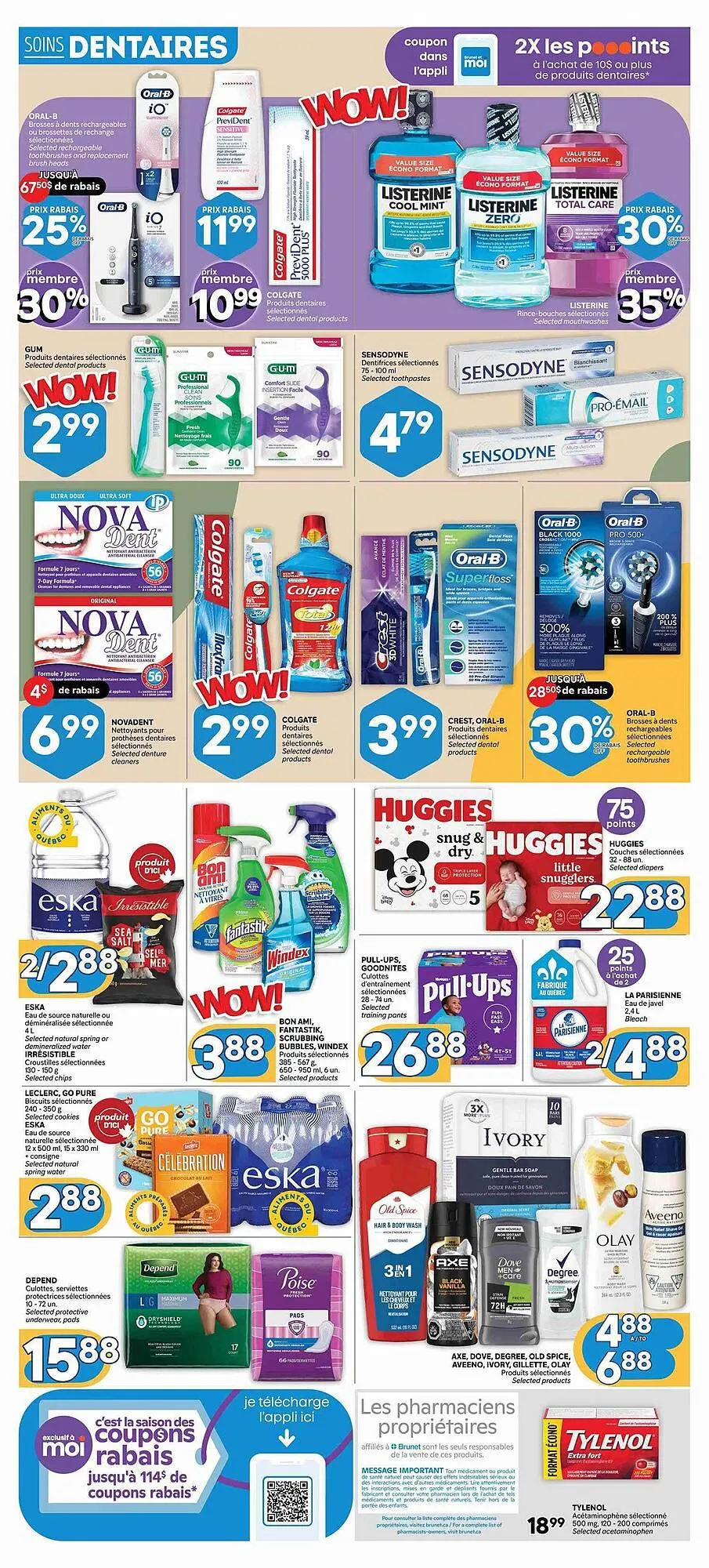 Brunet flyer from April 10 to April 24 2025 - flyer page 2