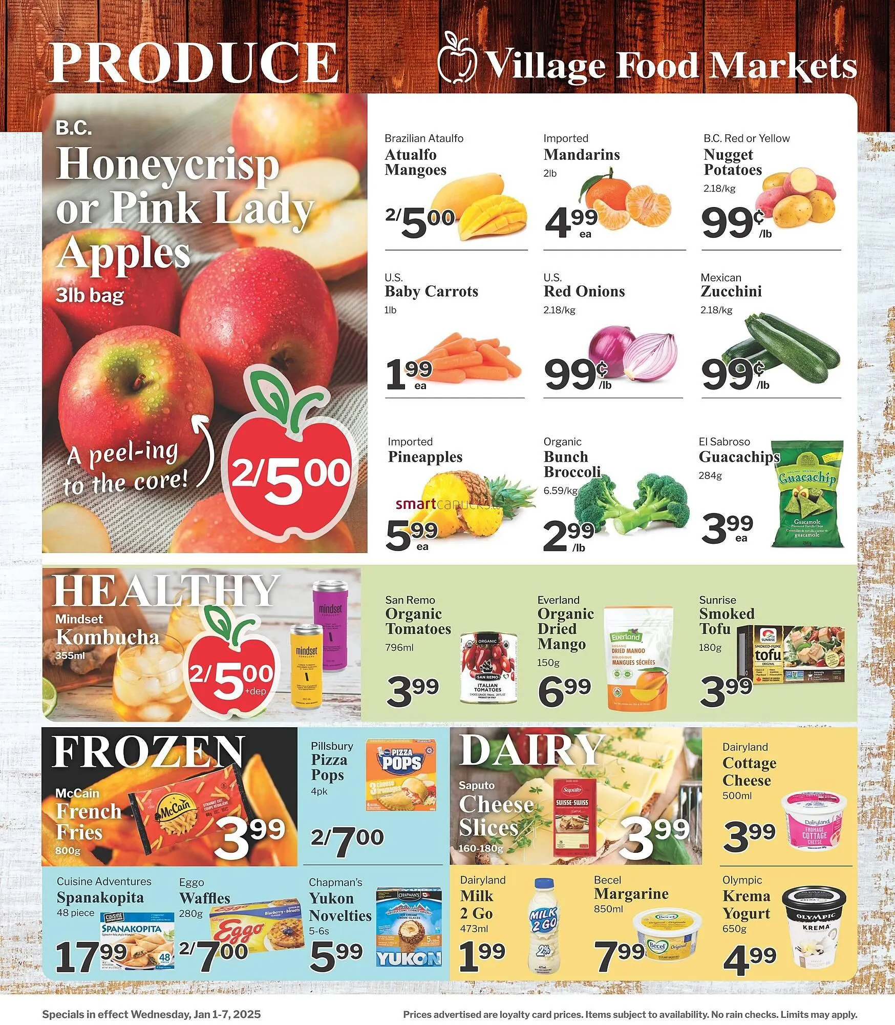 Village Food Markets flyer from December 31 to January 7 2025 - flyer page 3