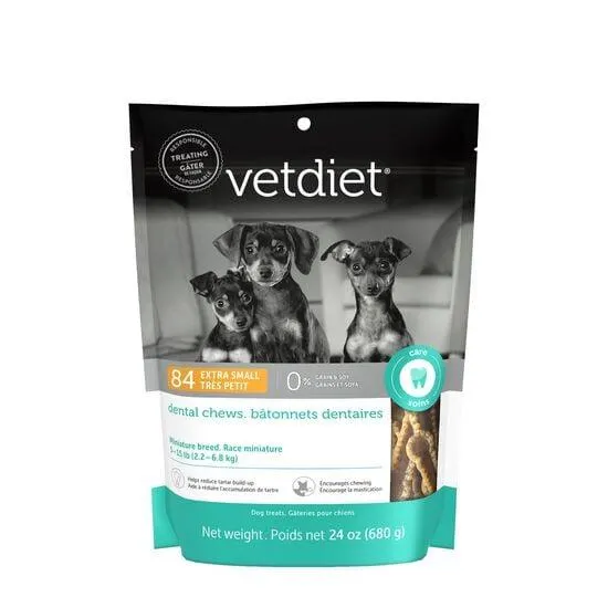 Dental chews for dogs, extra small