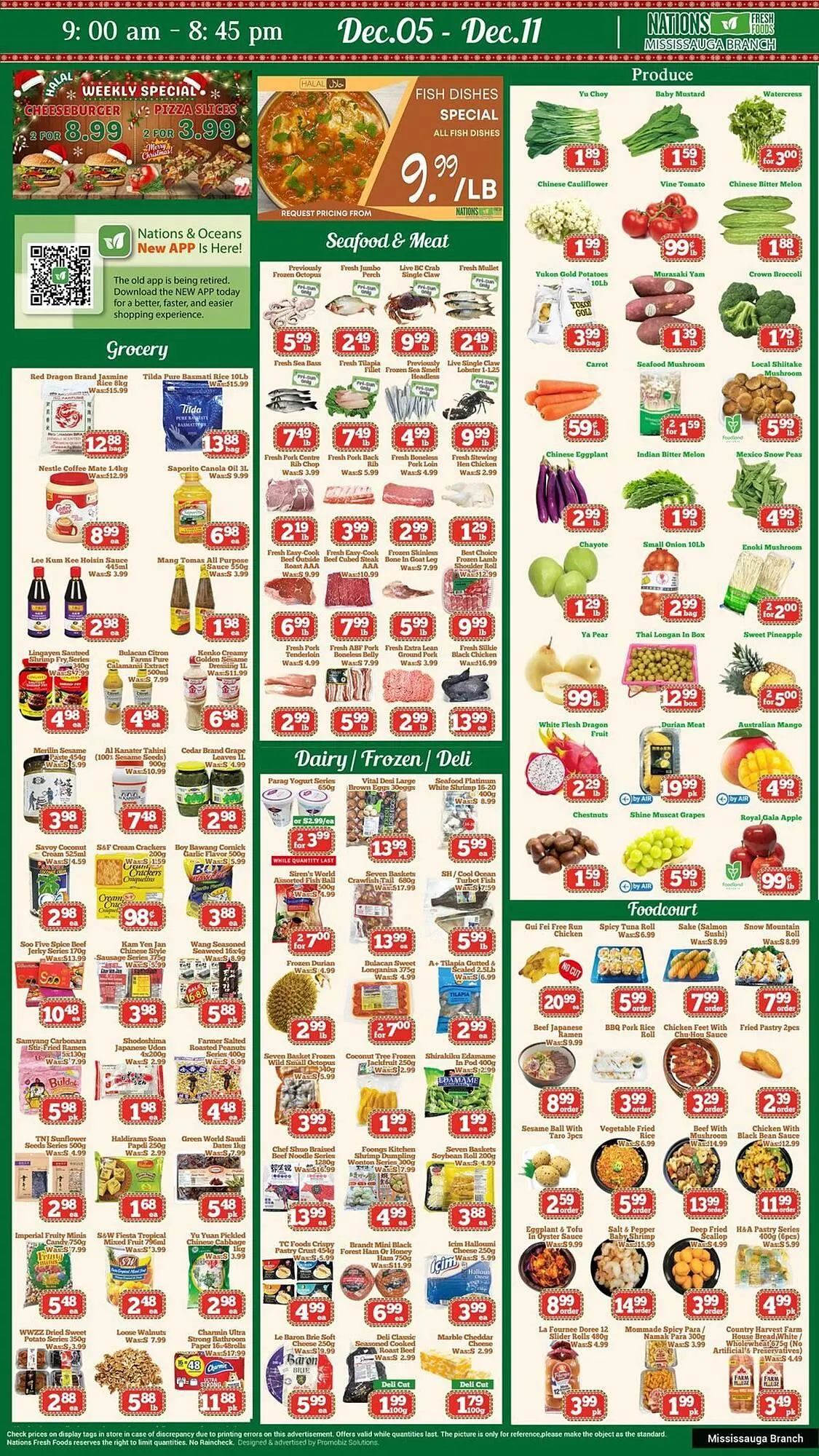Nations Fresh Foods flyer from December 5 to December 11 2025 - flyer page 1