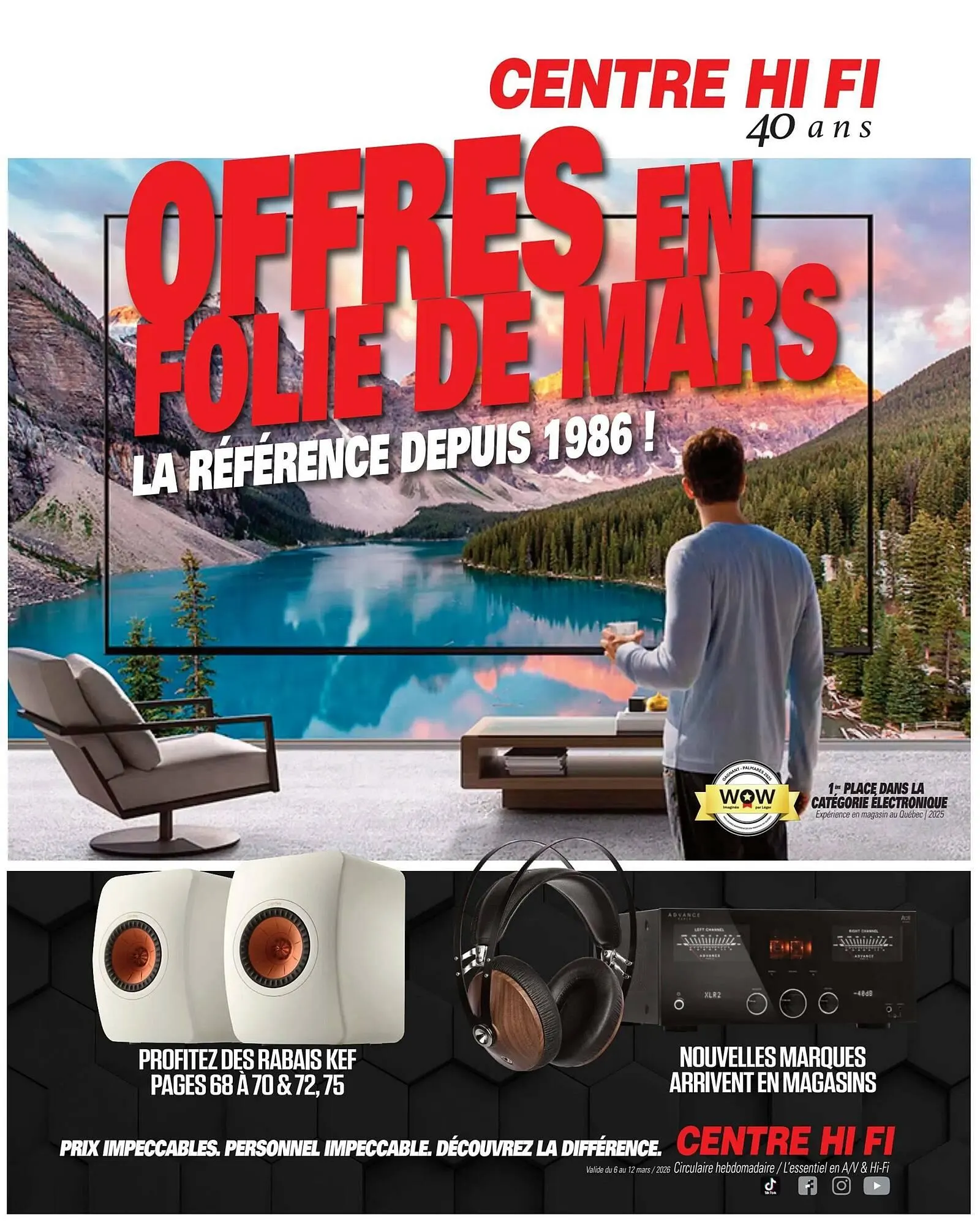 Centre Hi-Fi flyer from March 6 to March 12 2026 - flyer page 1