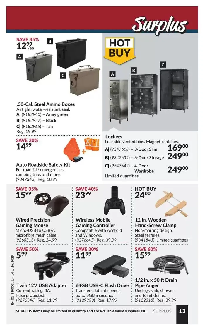 National Sale from January 14 to January 26 2025 - flyer page 18