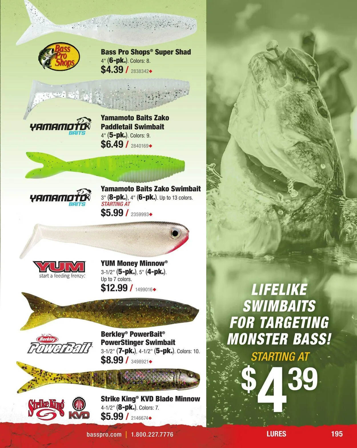 Bass Pro Current flyer from April 7 to April 21 2025 - flyer page 195