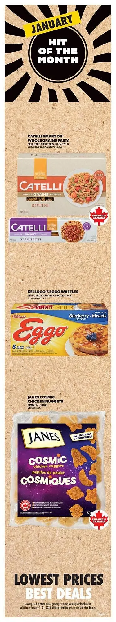 Real Canadian Superstore flyer from January 15 to January 21 2026 - flyer page 1