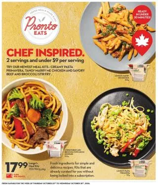 Longo's Flyer from October 22 to October 28 2026 - flyer page 18