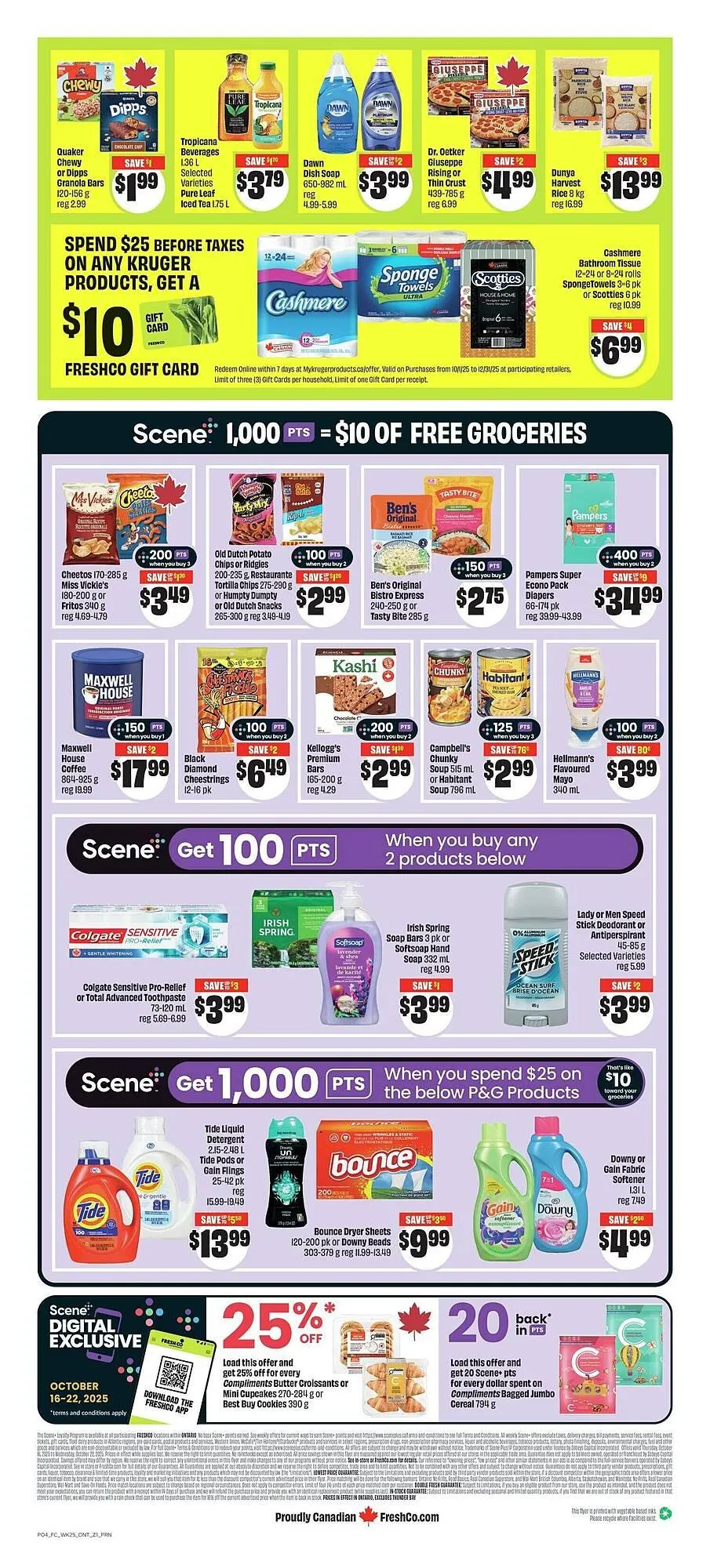 FreshCo flyer from October 16 to November 6 2025 - flyer page 4
