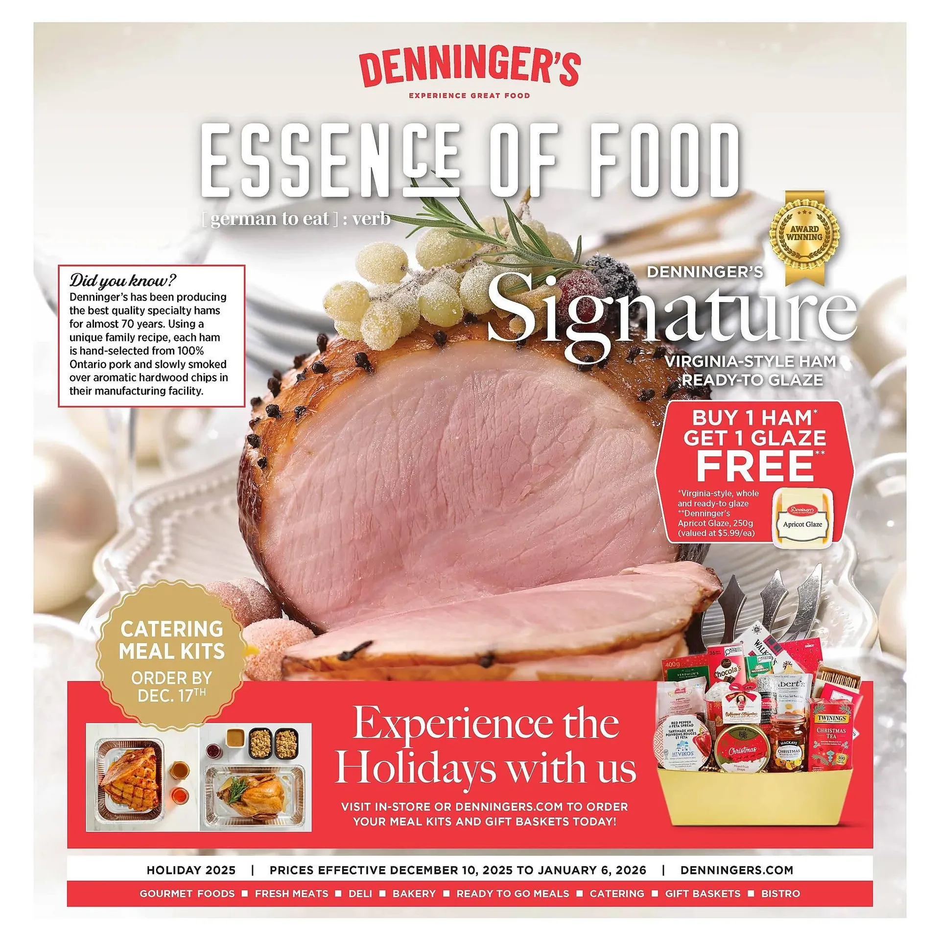 Denningers flyer - 1