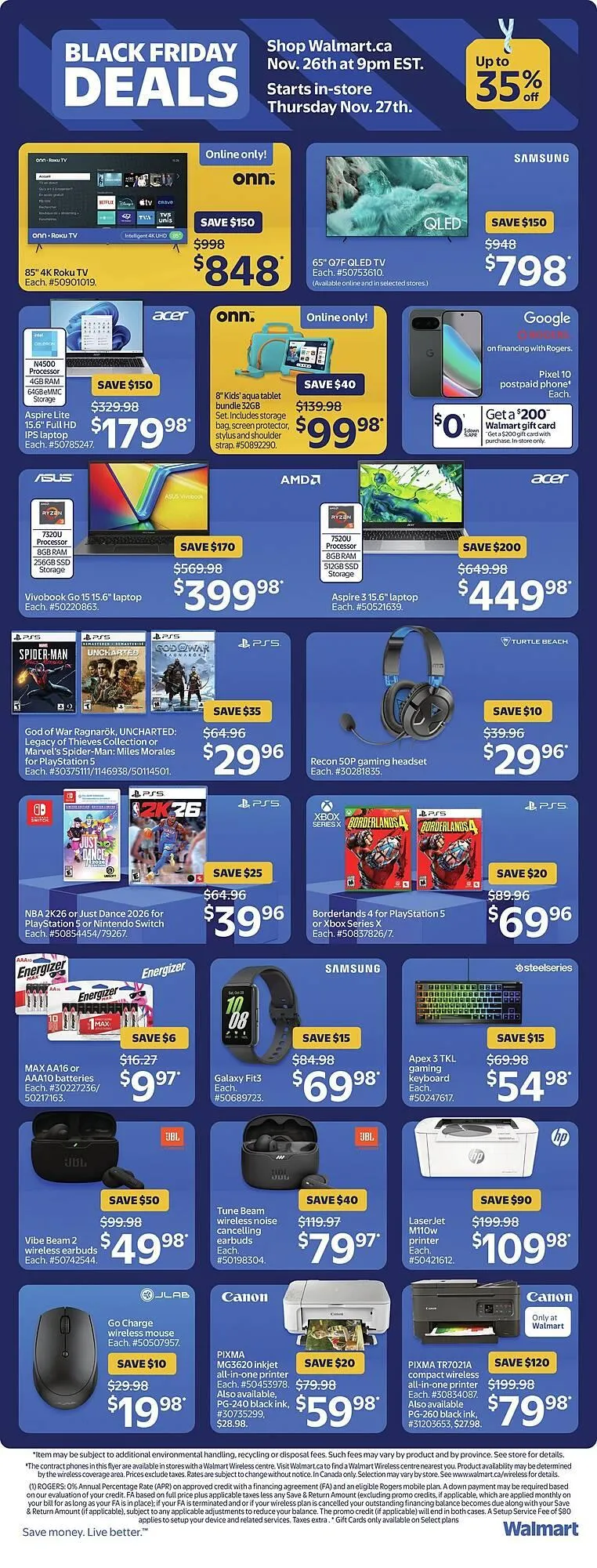 Walmart flyer from November 27 to December 8 2025 - flyer page 7