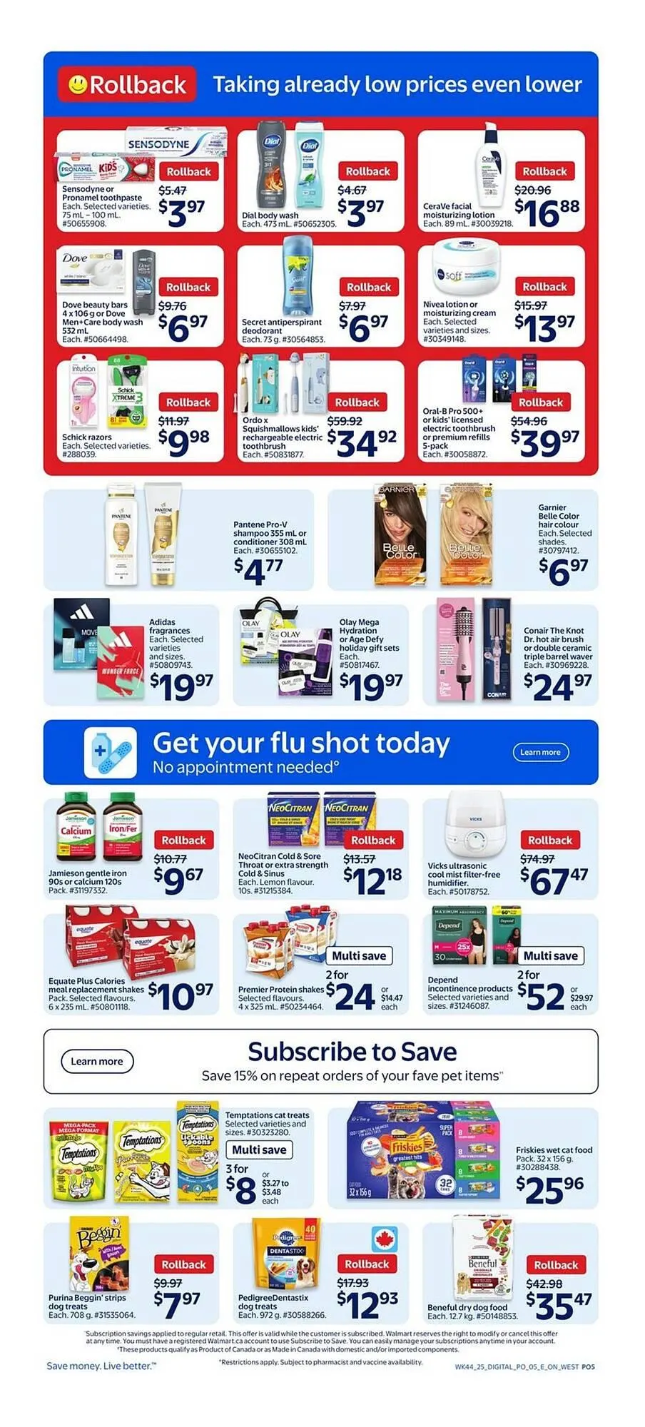 Walmart flyer from November 27 to December 3 2025 - flyer page 6