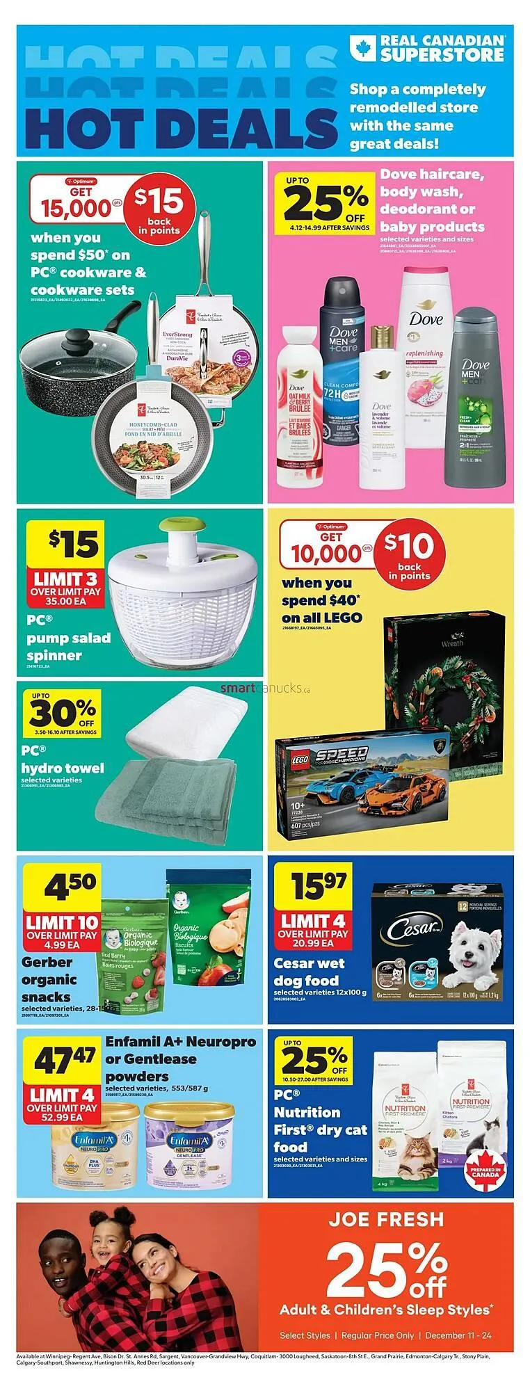 Real Canadian Superstore flyer from December 18 to December 24 2025 - flyer page 1