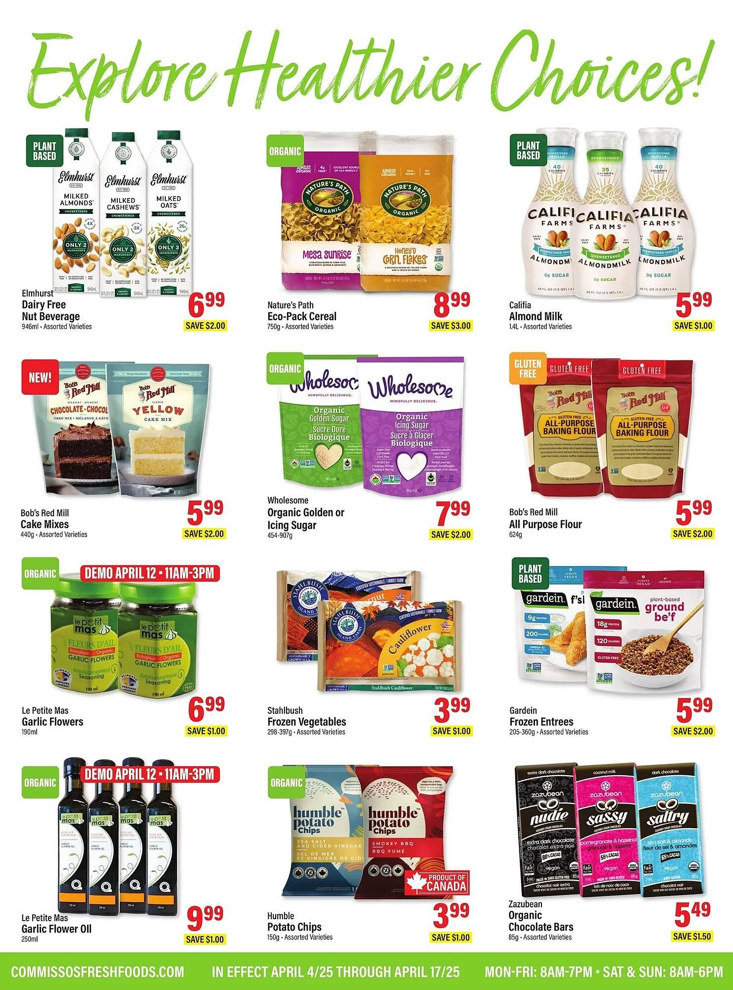 Commisso's Fresh Foods flyer from April 4 to April 17 2025 - flyer page 4