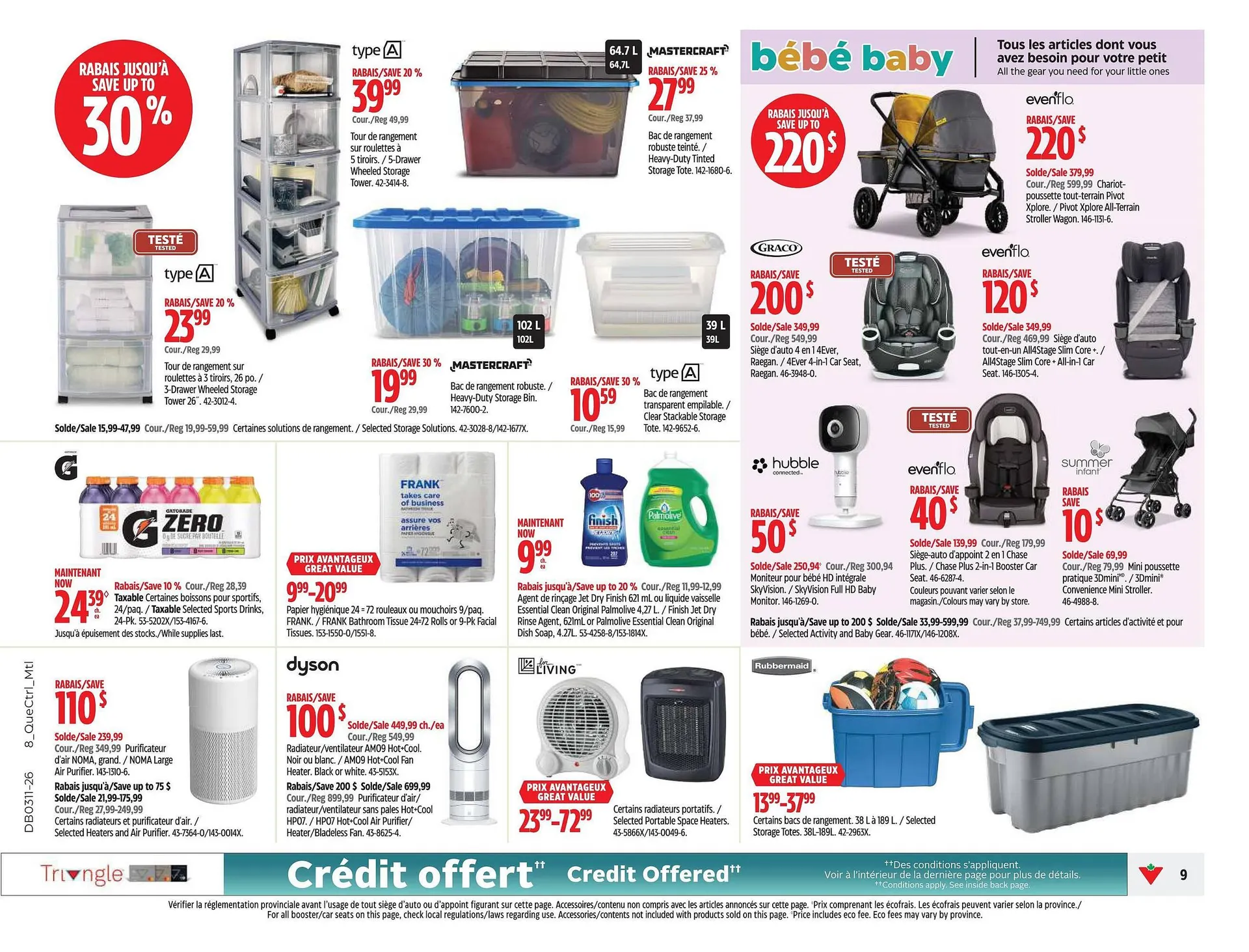 Canadian Tire flyer from March 12 to March 18 2026 - flyer page 9