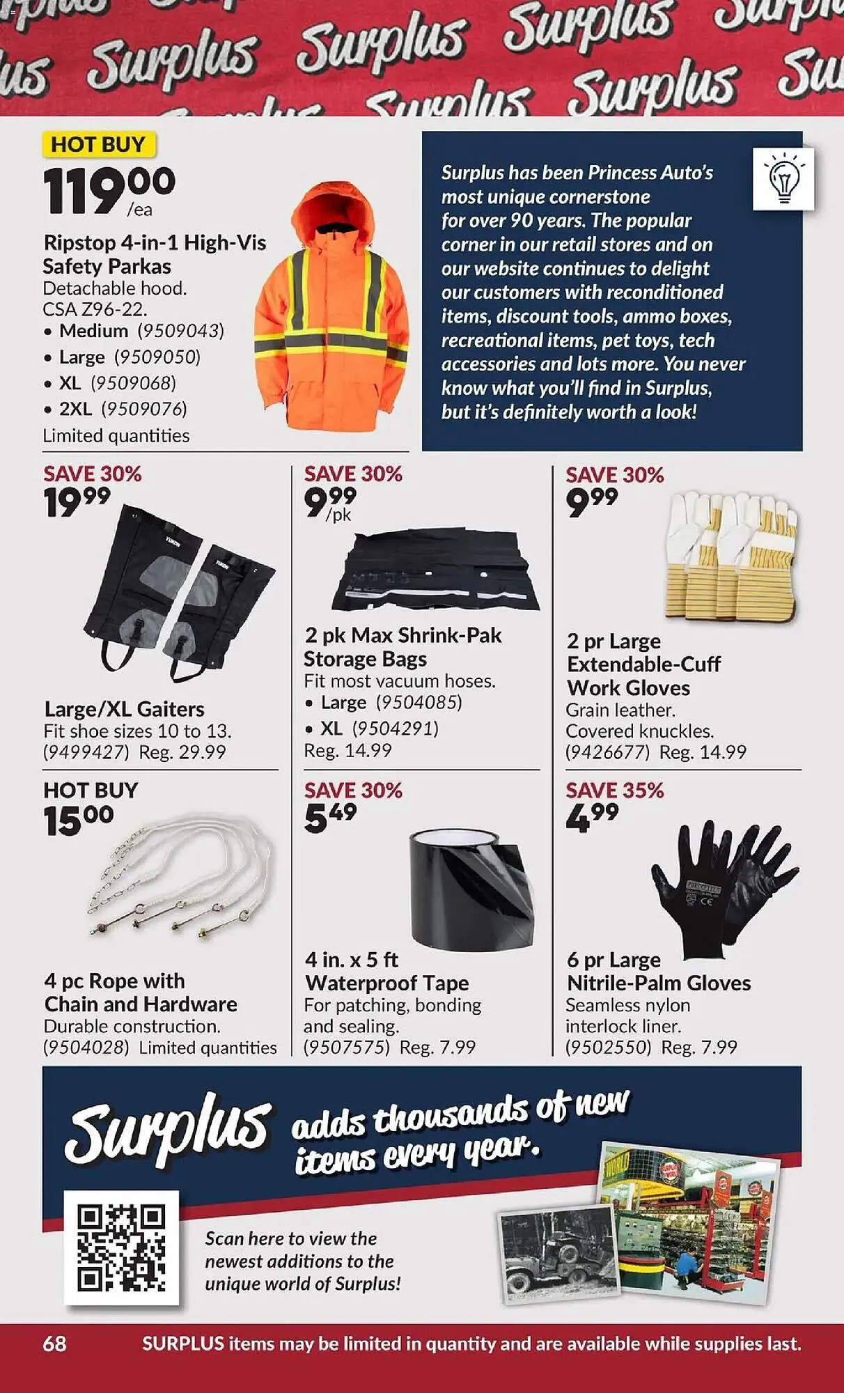 Princess Auto flyer from November 4 to November 17 2025 - flyer page 75