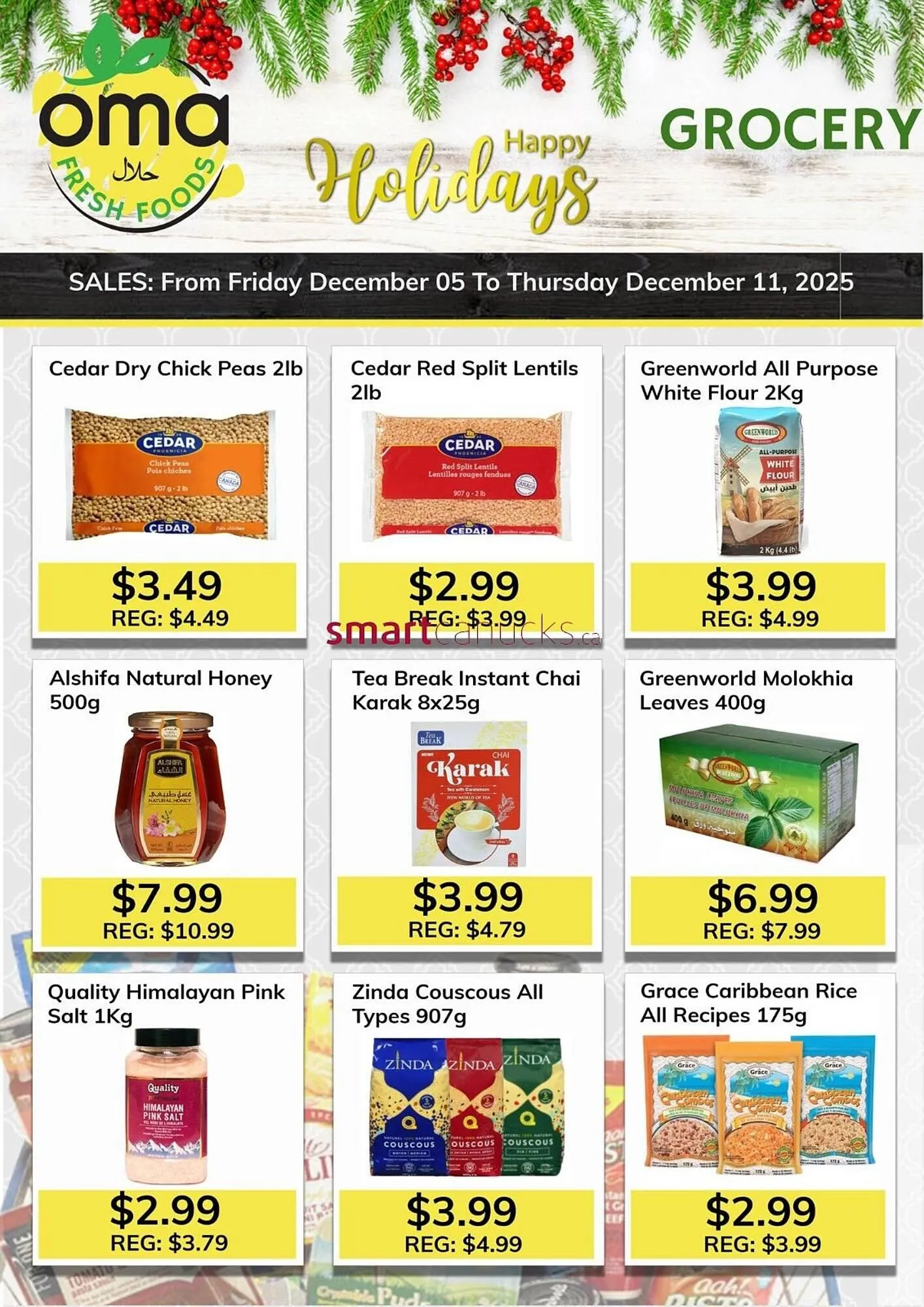 Oma Fresh Foods flyer from December 5 to December 11 2025 - flyer page 3
