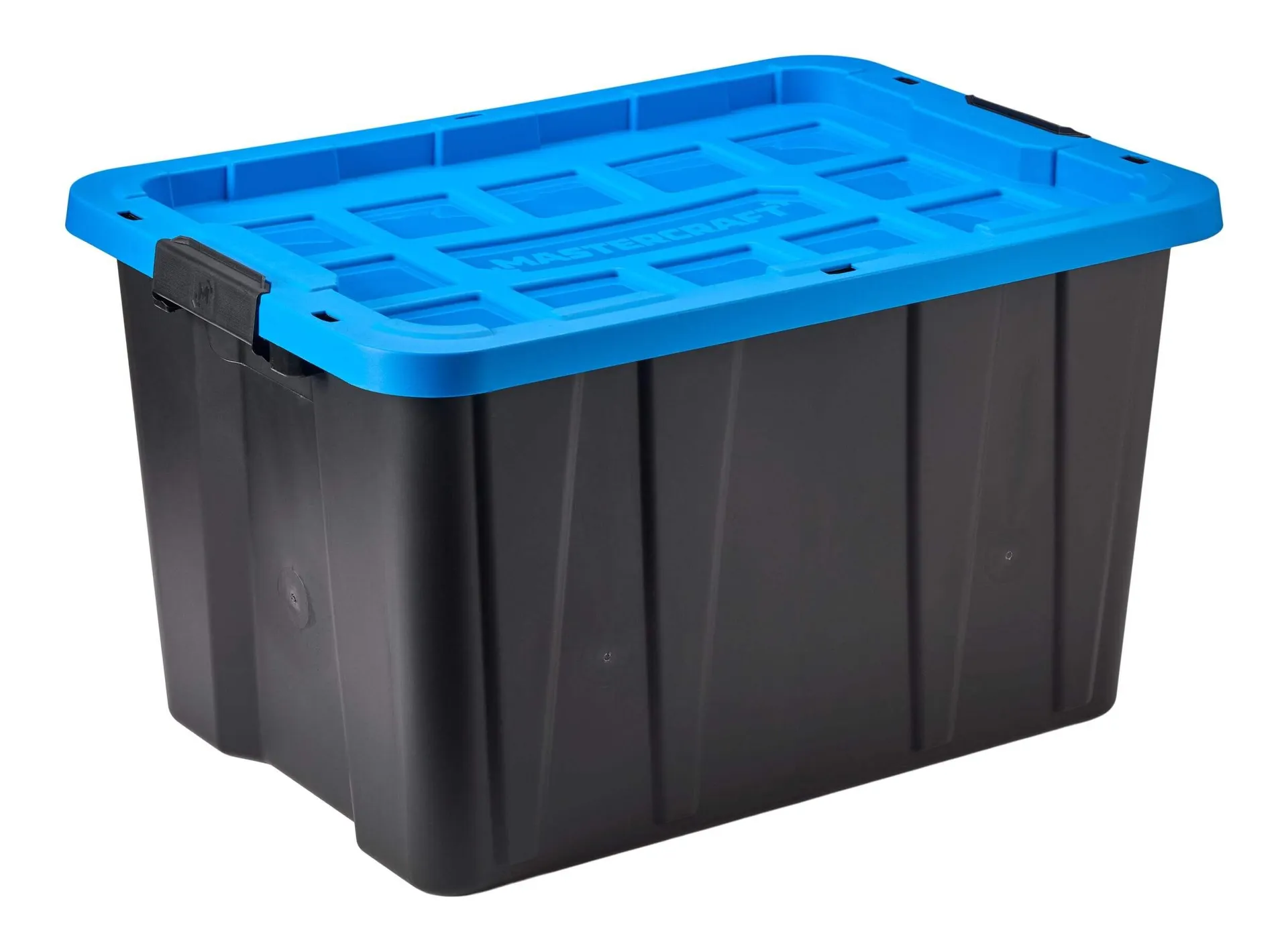 Mastercraft Heavy-Duty Easy Grip Latching Tote, 102.3-L