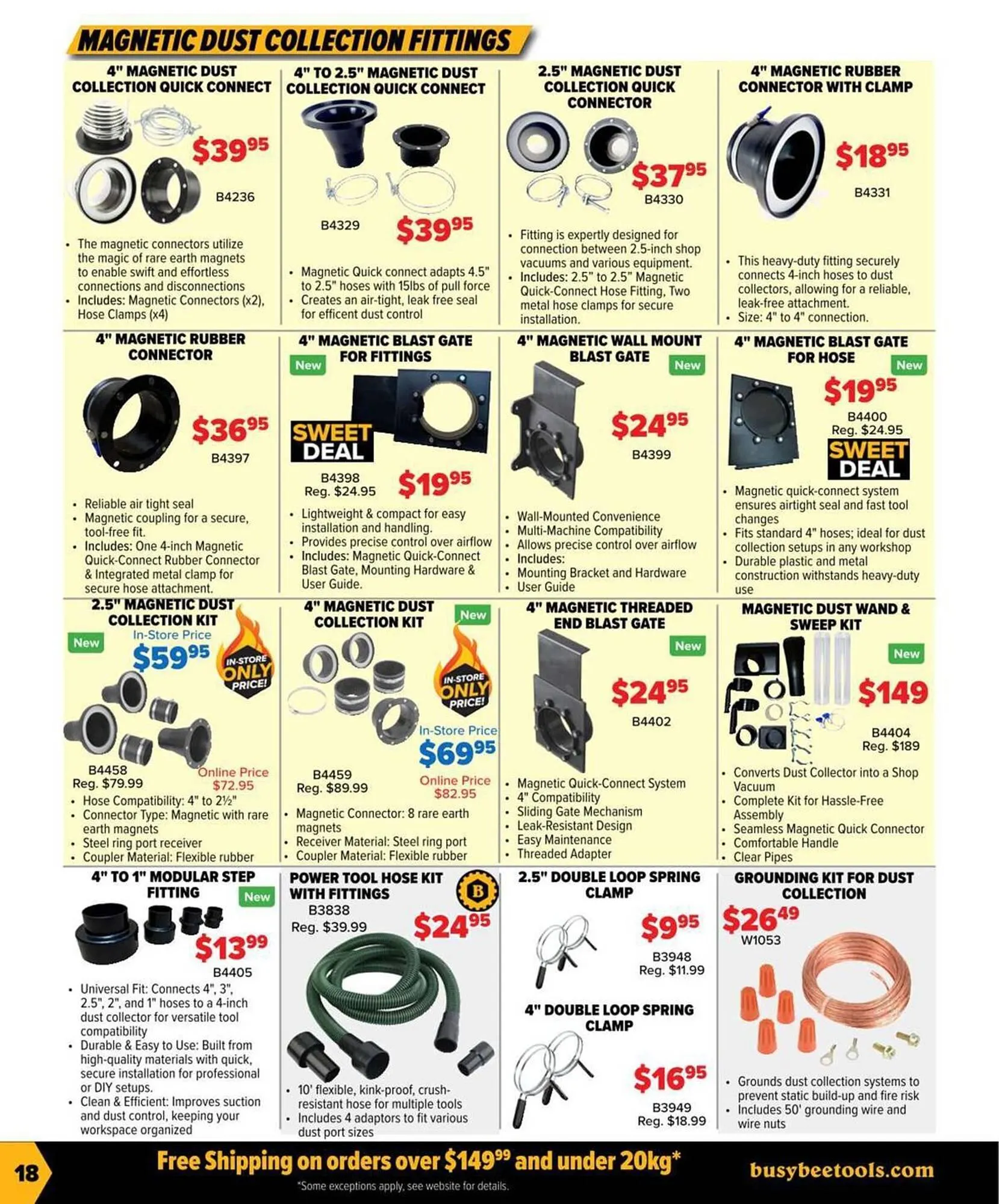 Busy Bee Tools flyer from September 9 to October 18 2025 - flyer page 18