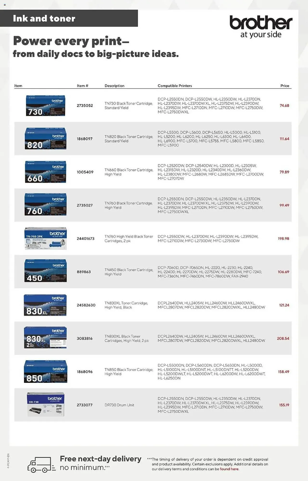 Staples flyer from March 6 to March 20 2026 - flyer page 4