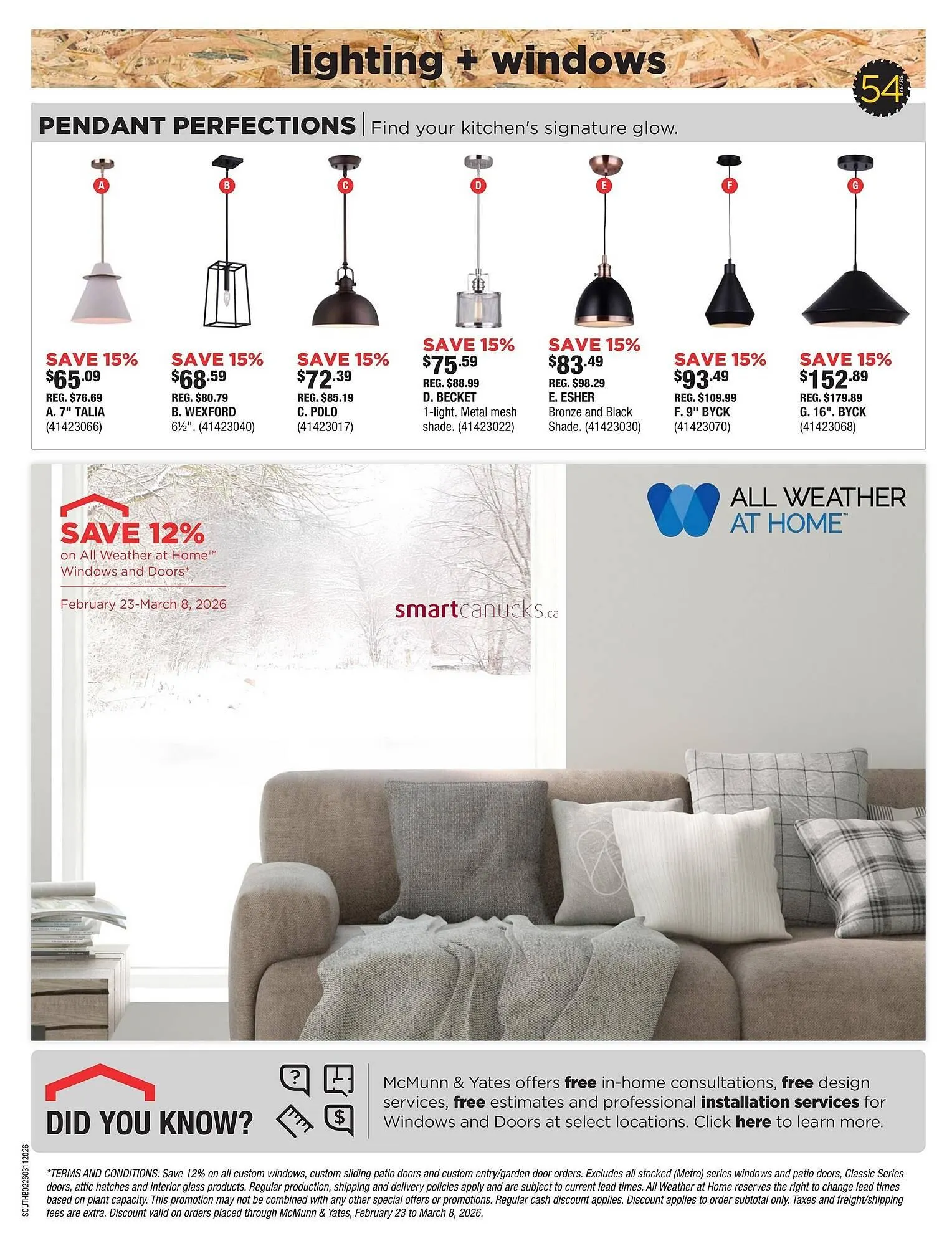 McMunn & Yates Building Supplies flyer from February 26 to March 11 2026 - flyer page 3