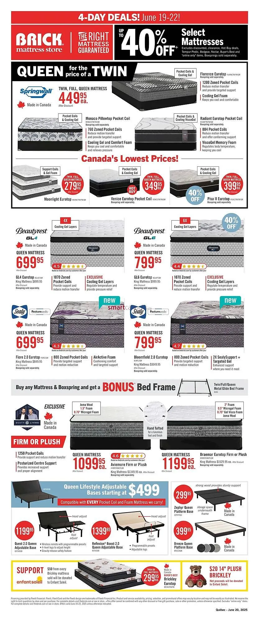 The Brick flyer from June 19 to June 24 2025 - flyer page 12