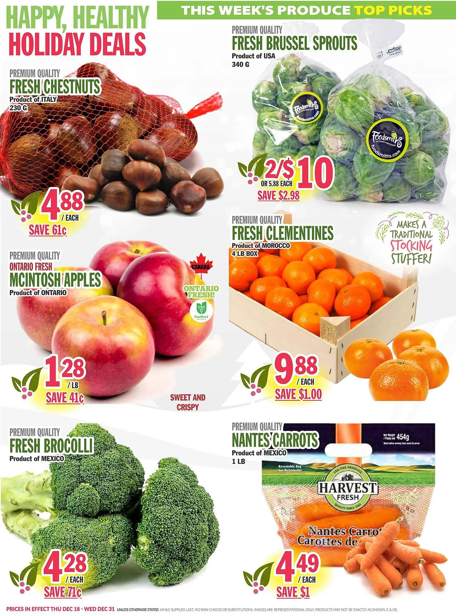 Foodsmiths flyer from December 18 to December 31 2025 - flyer page 2