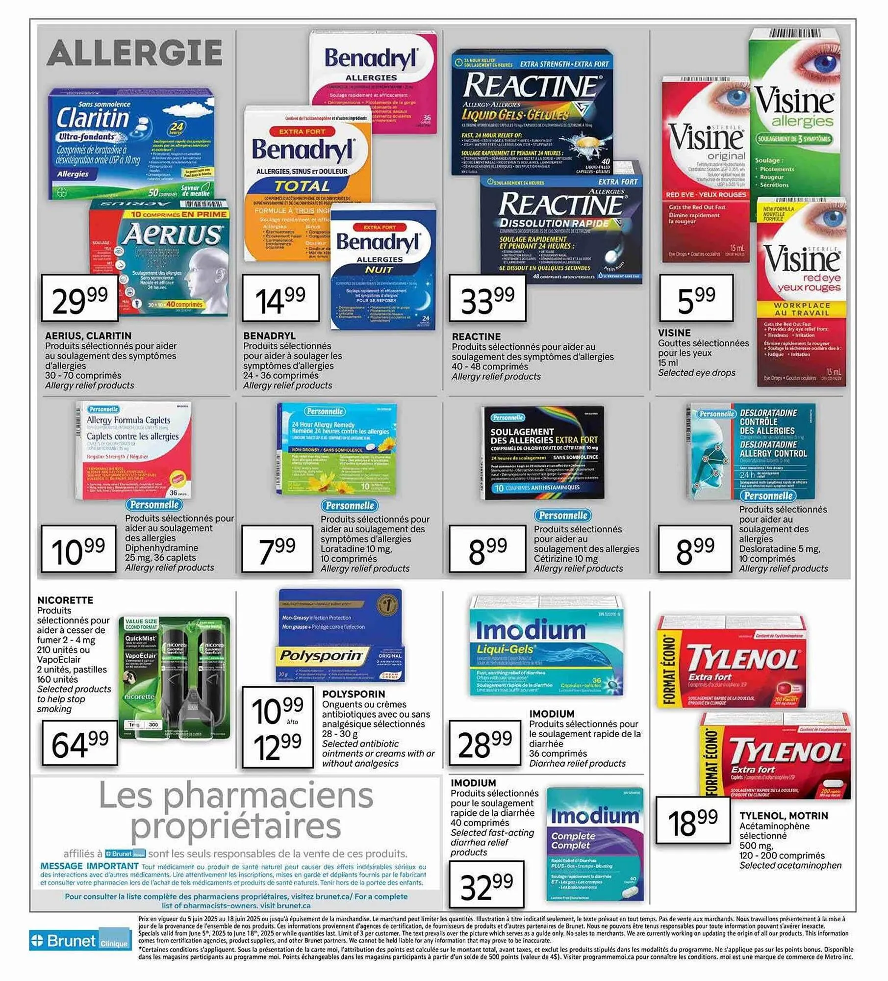 Brunet flyer from June 5 to June 19 2025 - flyer page 4