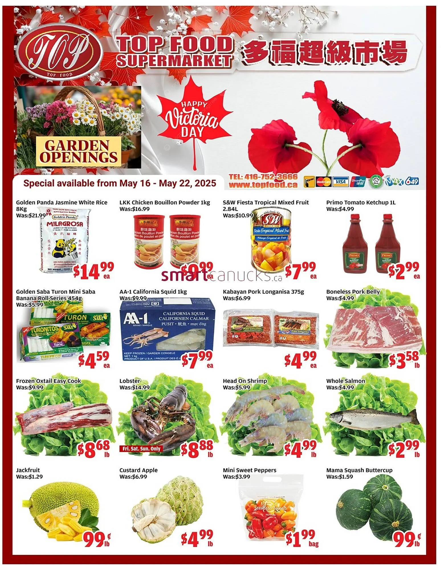Top Food Supermarket flyer from May 16 to May 22 2025 - flyer page 1
