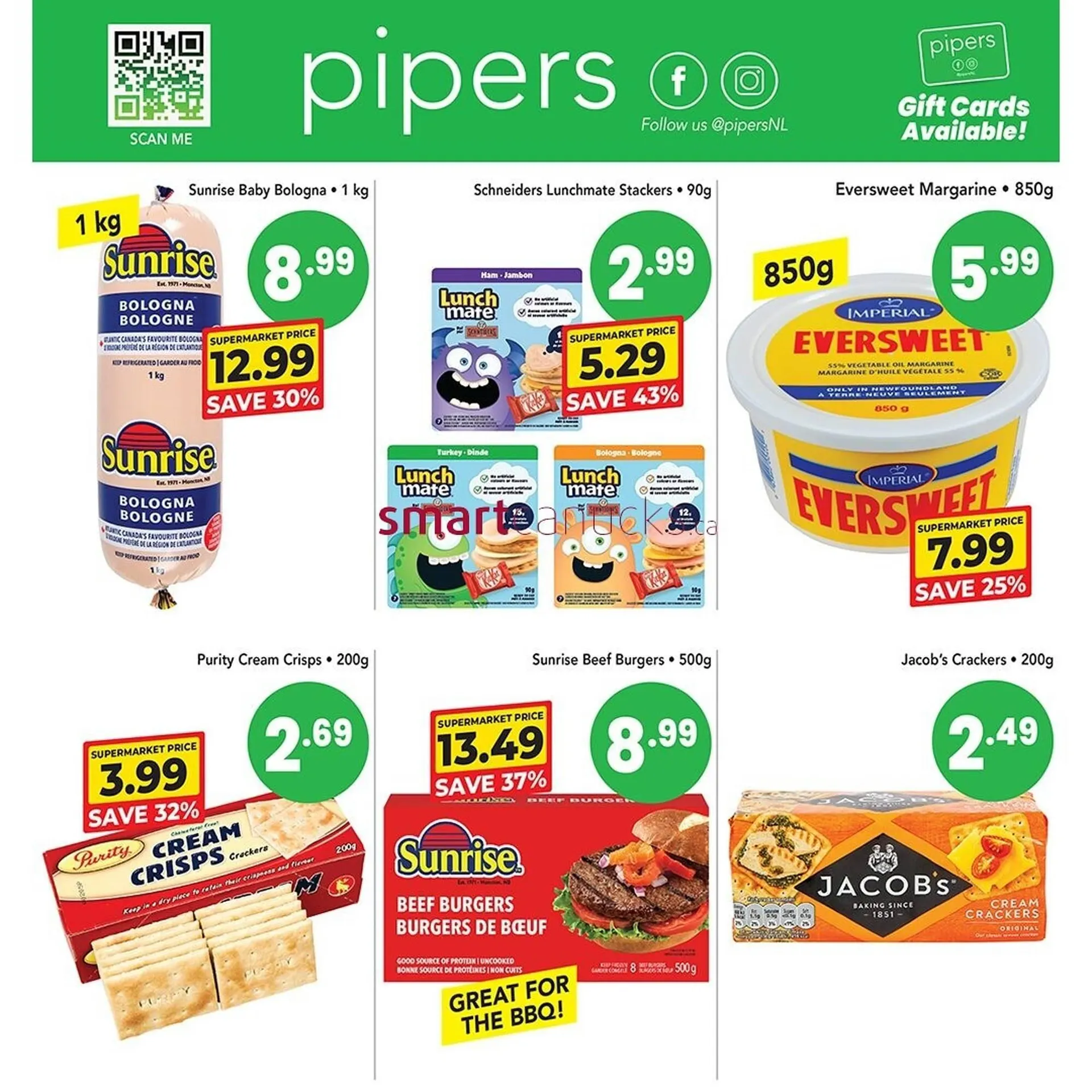 Pipers flyer from September 18 to September 24 2025 - flyer page 1