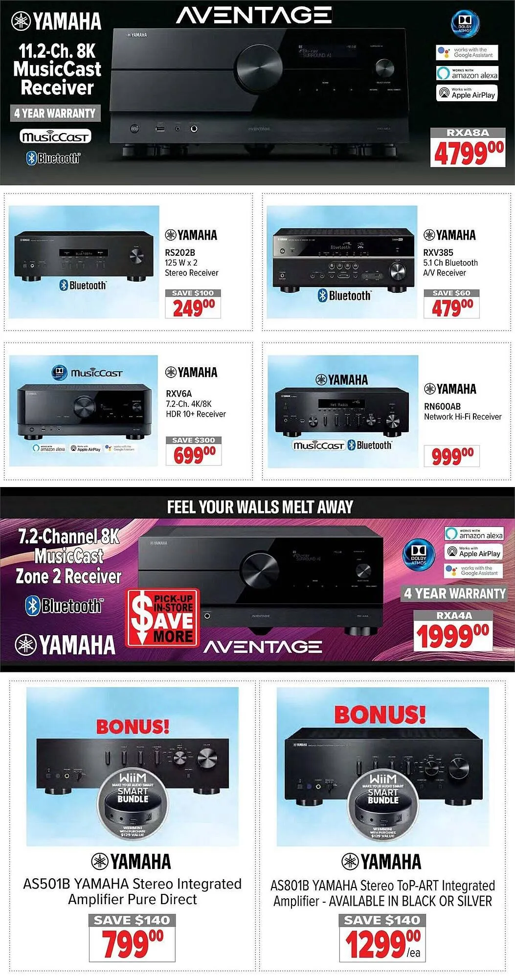 2001 Audio Video flyer from April 18 to May 1 2025 - flyer page 11