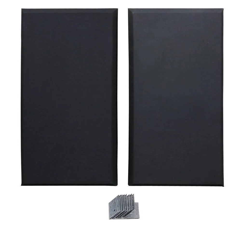 London Bass Trap 24'' X 48'' X 2'' Black (2)