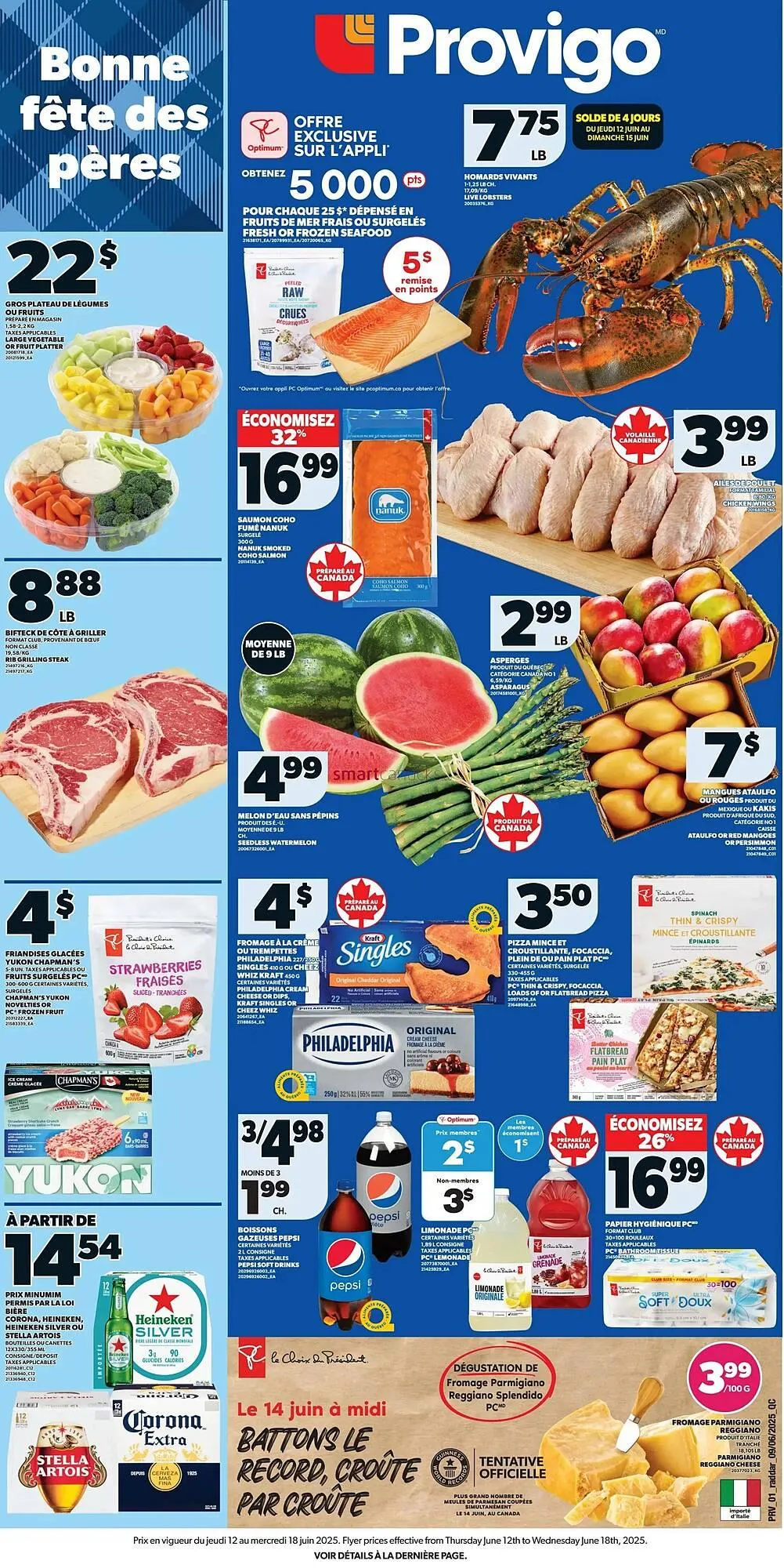 Provigo flyer from June 12 to June 18 2025 - flyer page 1
