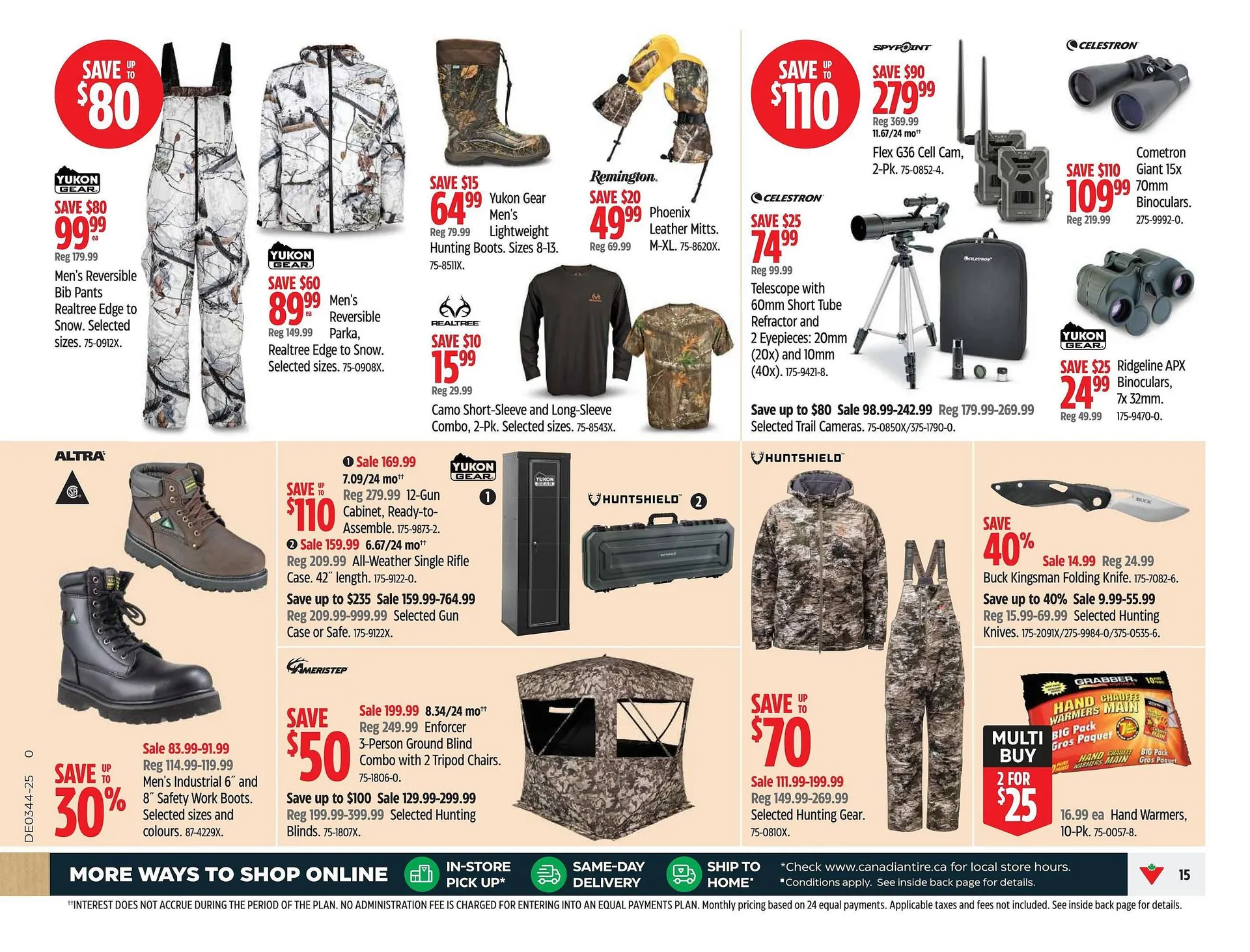 Canadian Tire flyer from October 23 to October 29 2025 - flyer page 15