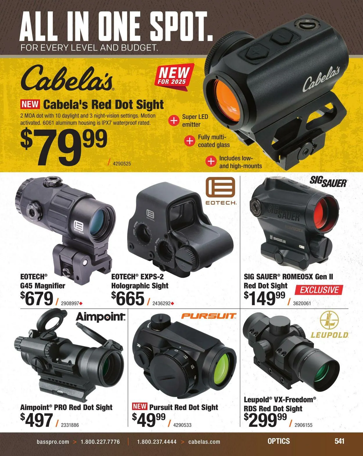 Bass Pro Current flyer from October 9 to October 23 2025 - flyer page 541