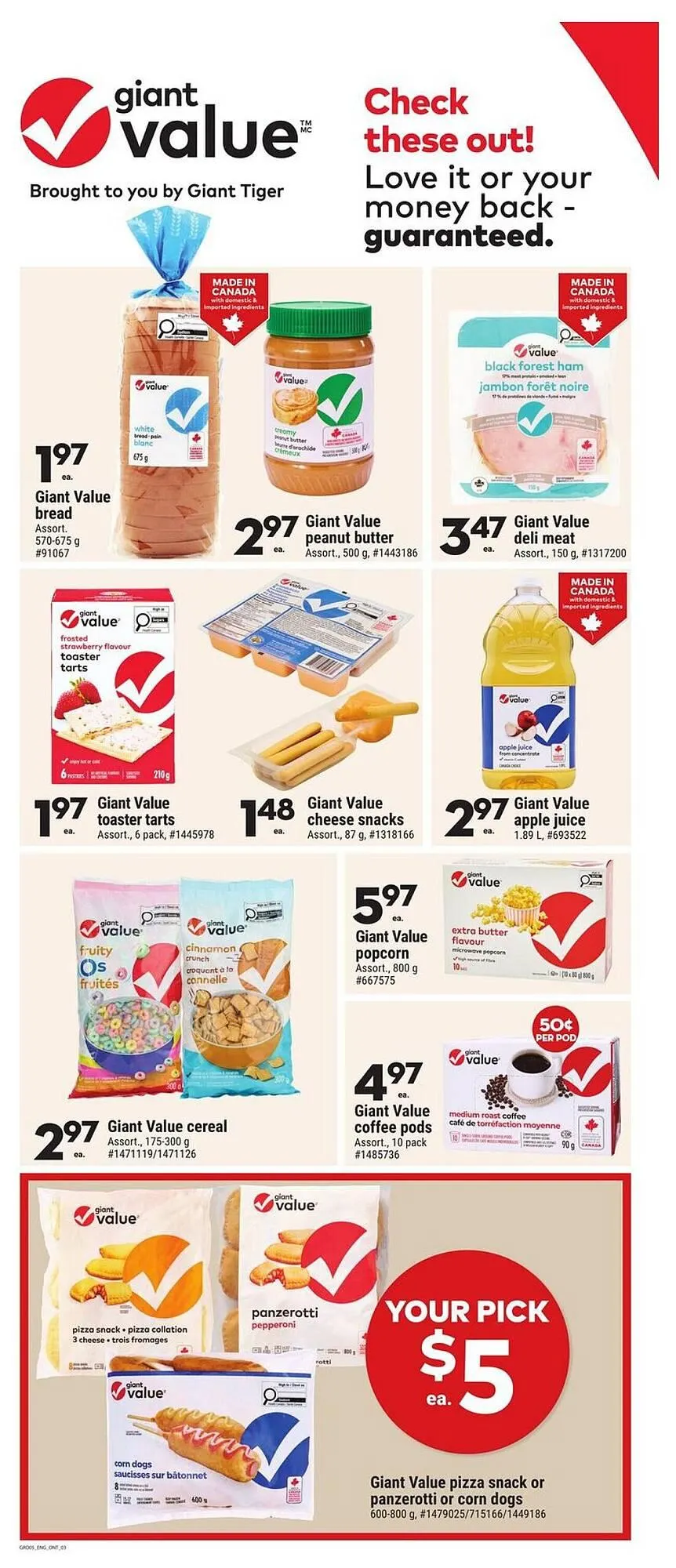 Giant Tiger flyer from September 5 to September 11 2025 - flyer page 3