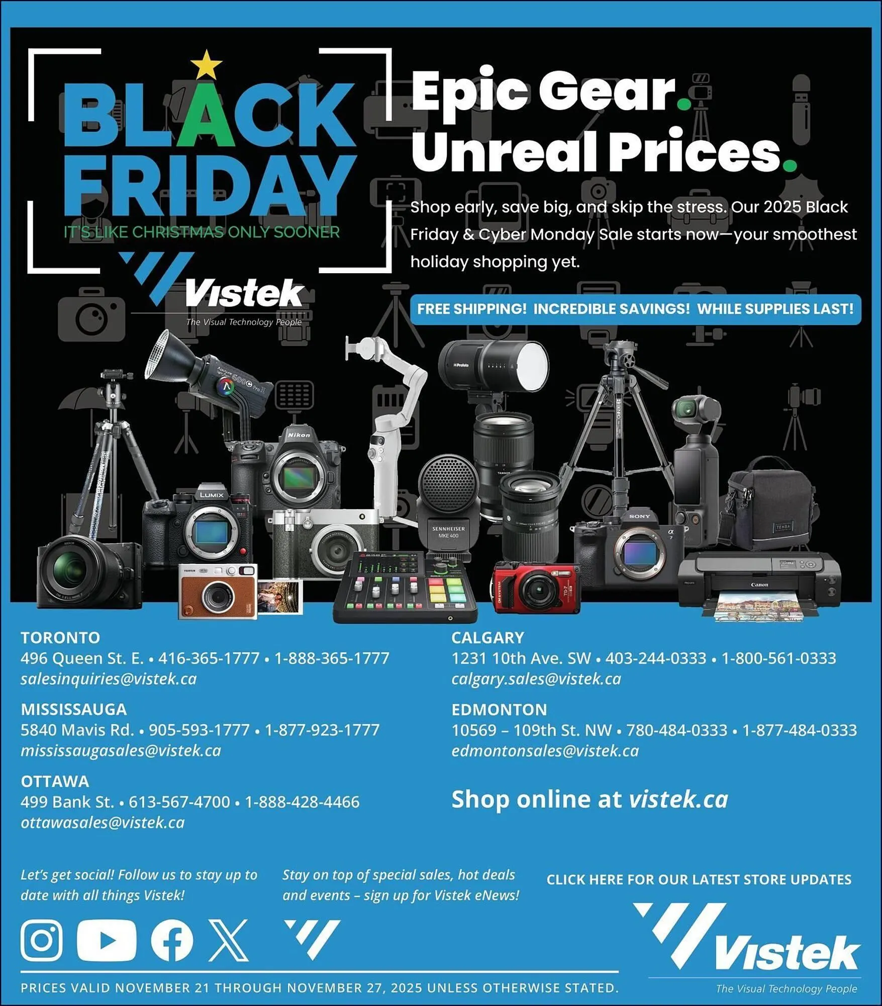 Vistek flyer from November 21 to November 27 2025 - flyer page 13