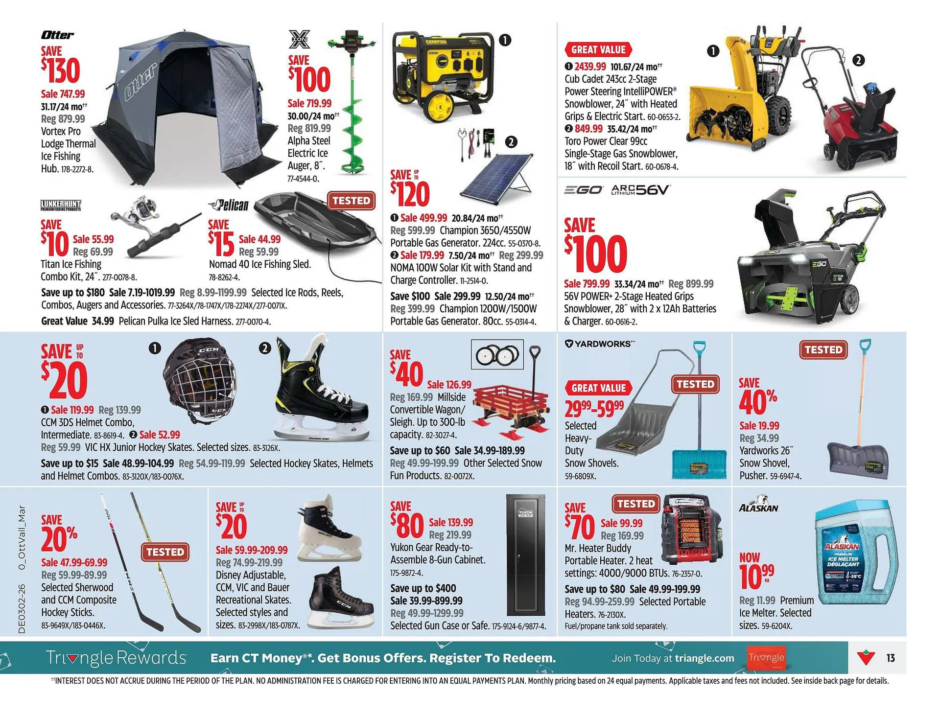 Canadian Tire flyer from January 8 to January 14 2026 - flyer page 13